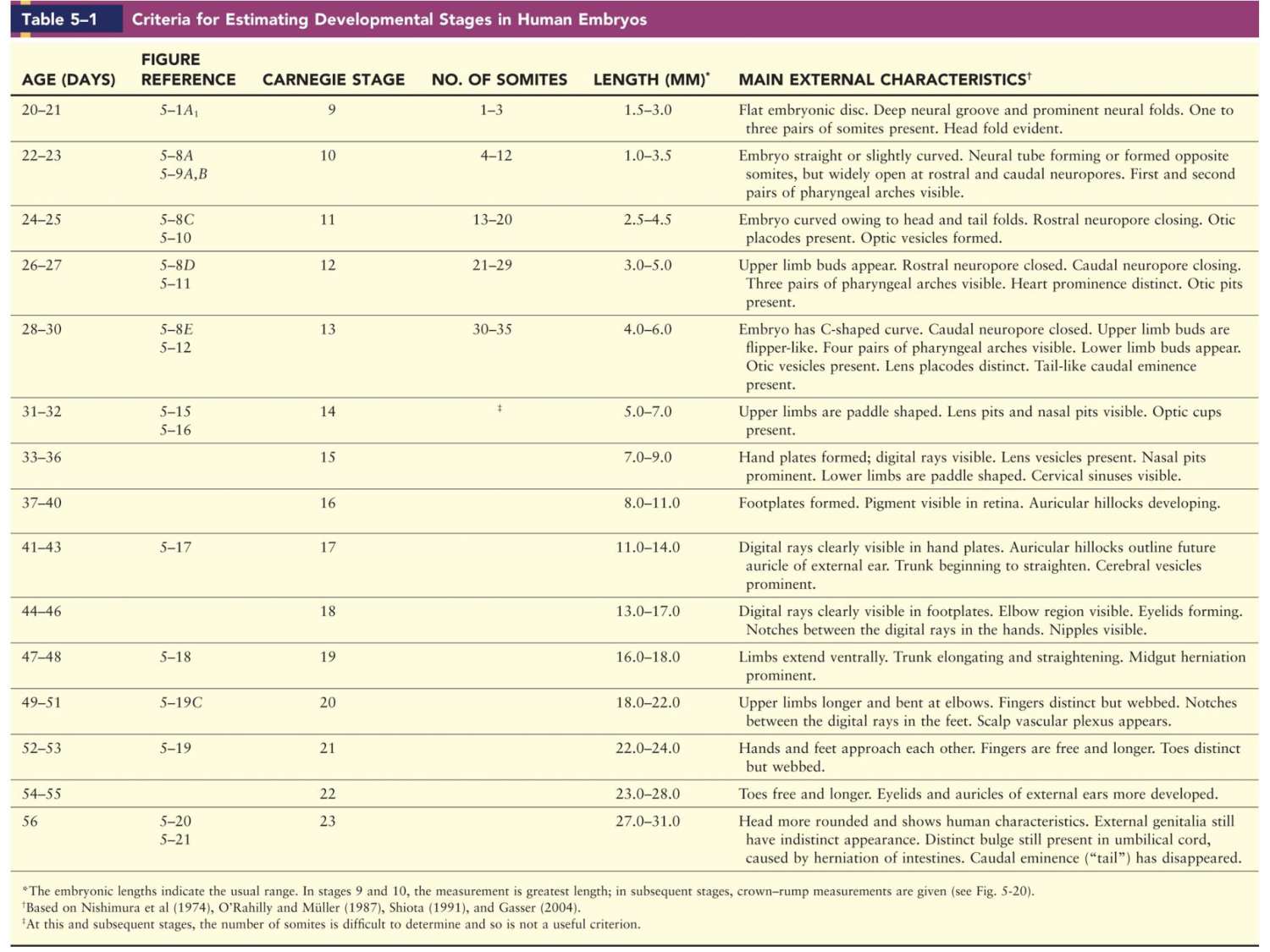 Développement — semaine 4 et 2e mois page 88