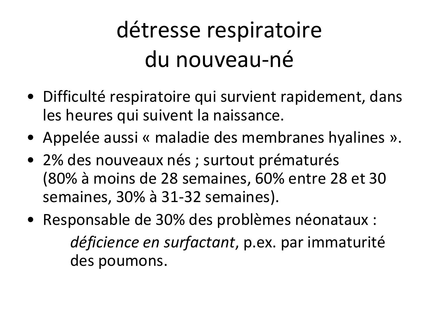 Face, arcs branchiaux et système respiratoire page 15