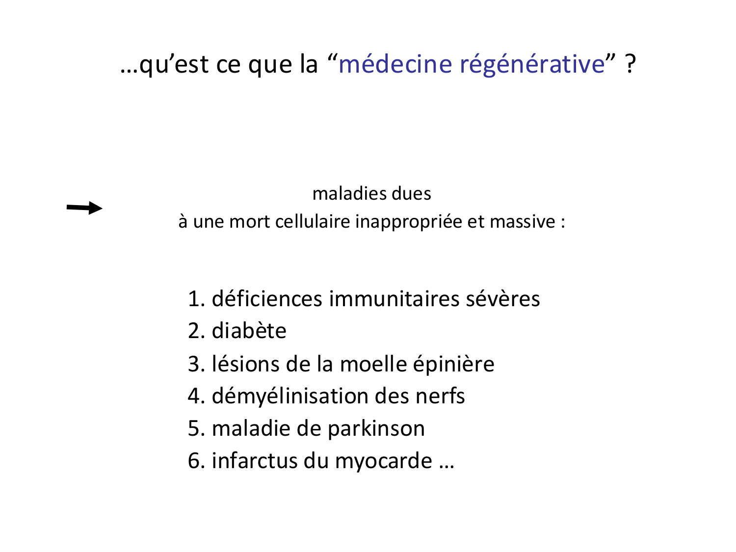 Cellules souches et thérapie cellulaire page 2