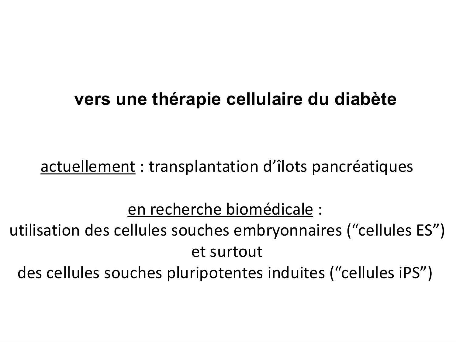 Cellules souches et thérapie cellulaire page 18