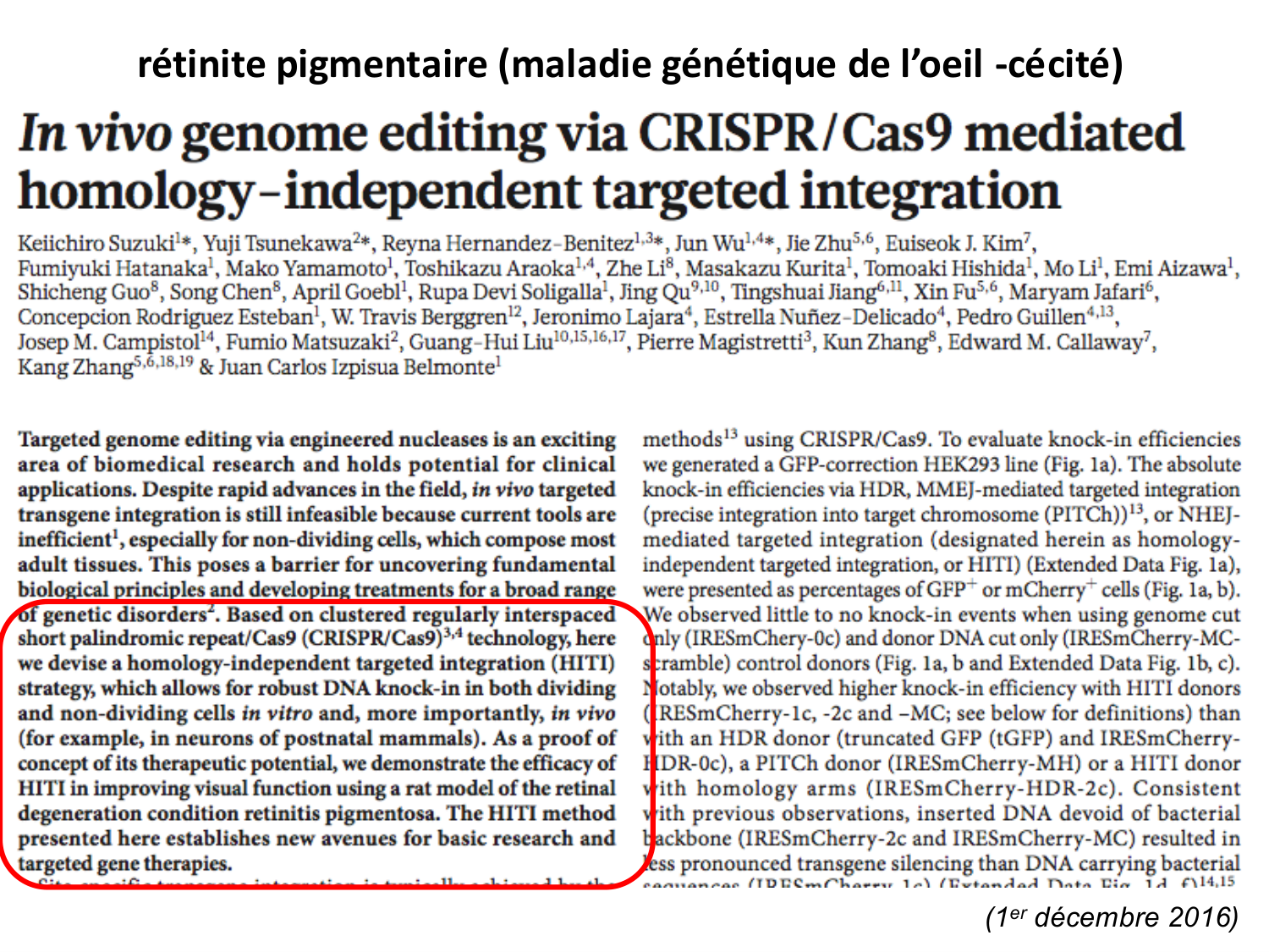 Cellules souches et thérapie cellulaire page 49