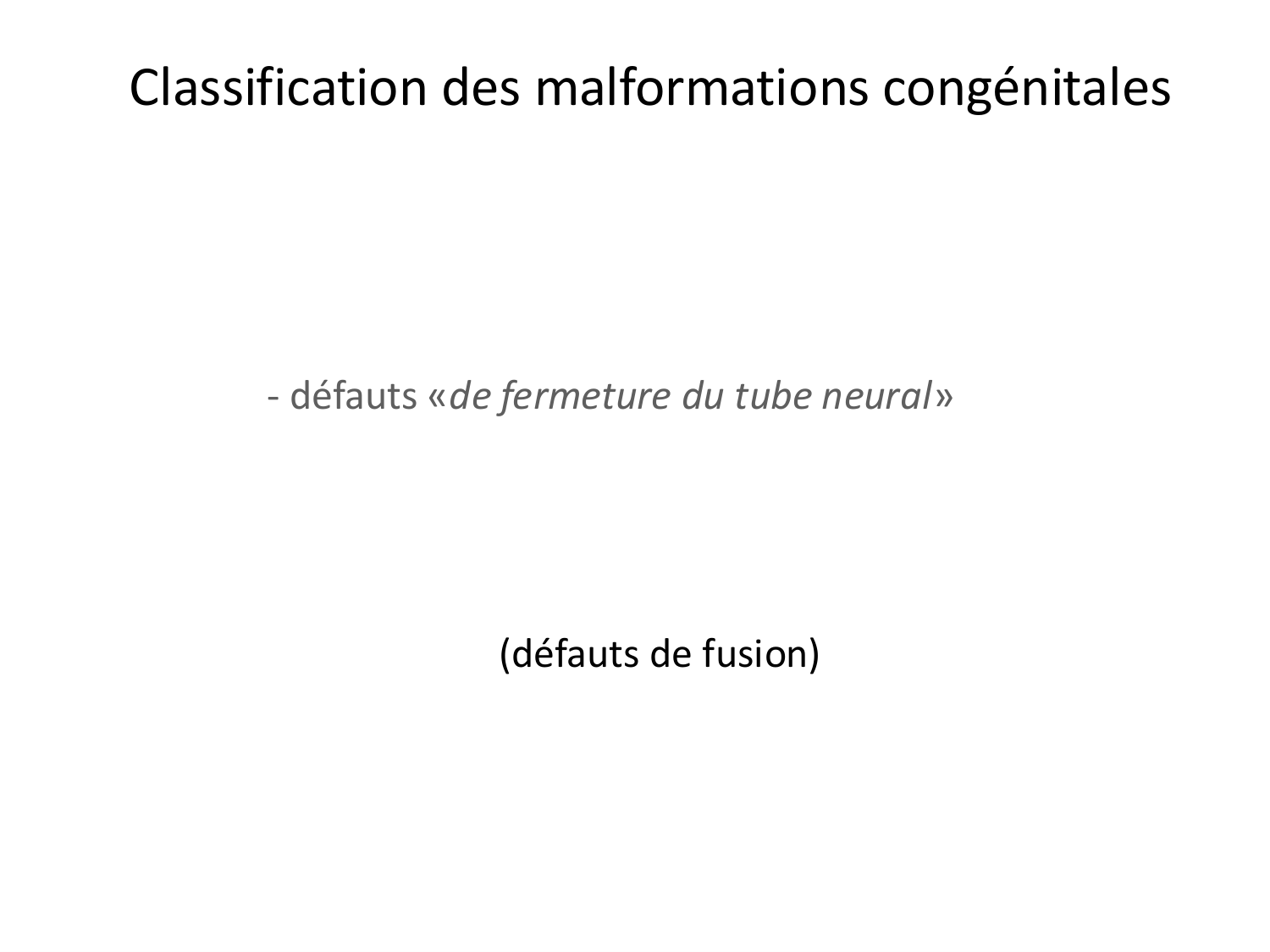 Malformations congénitales page 73