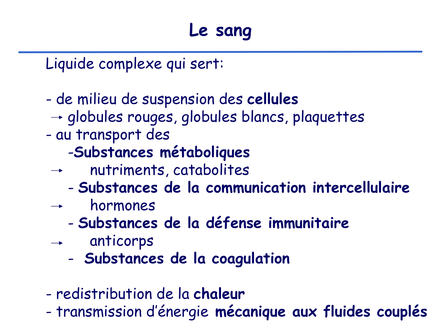 Physiologie cardiovasculaire I page 9