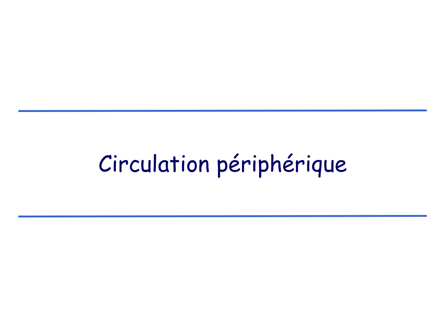 Physiologie cardiovasculaire II page 1