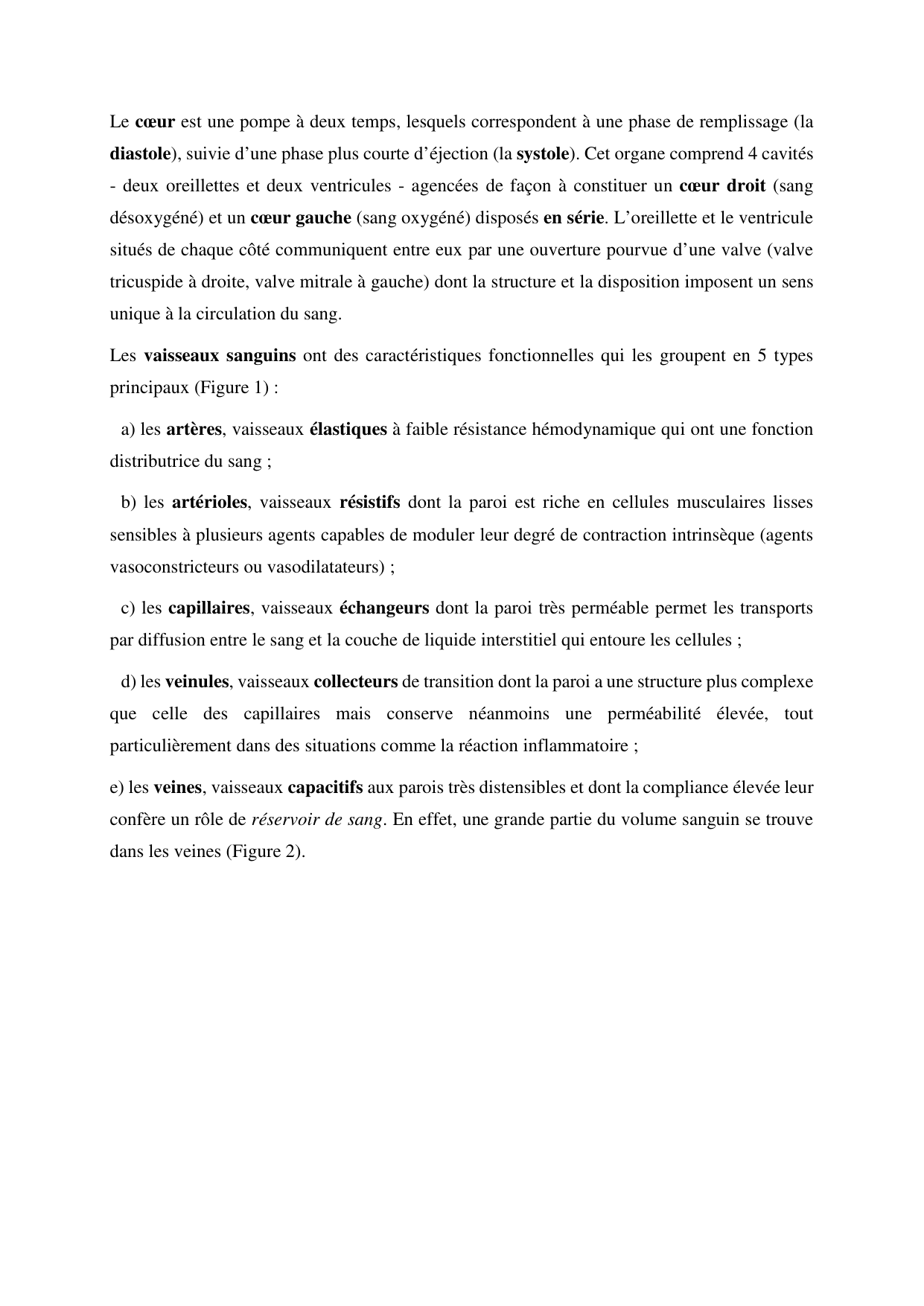 Circulatoire — polycopié 2020 page 5