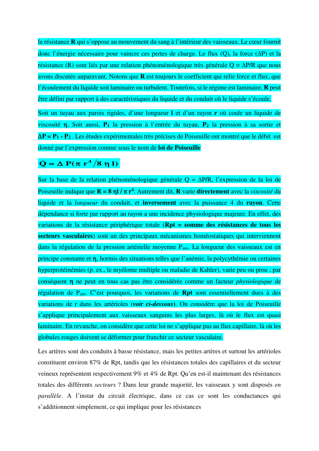 Circulatoire — polycopié 2020 page 49