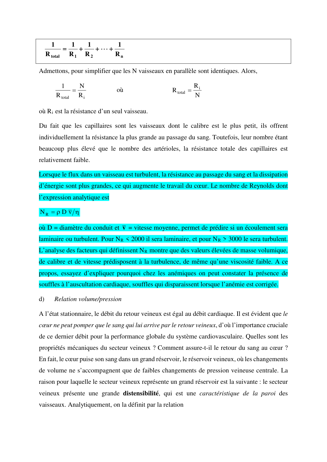 Circulatoire — polycopié 2020 page 50