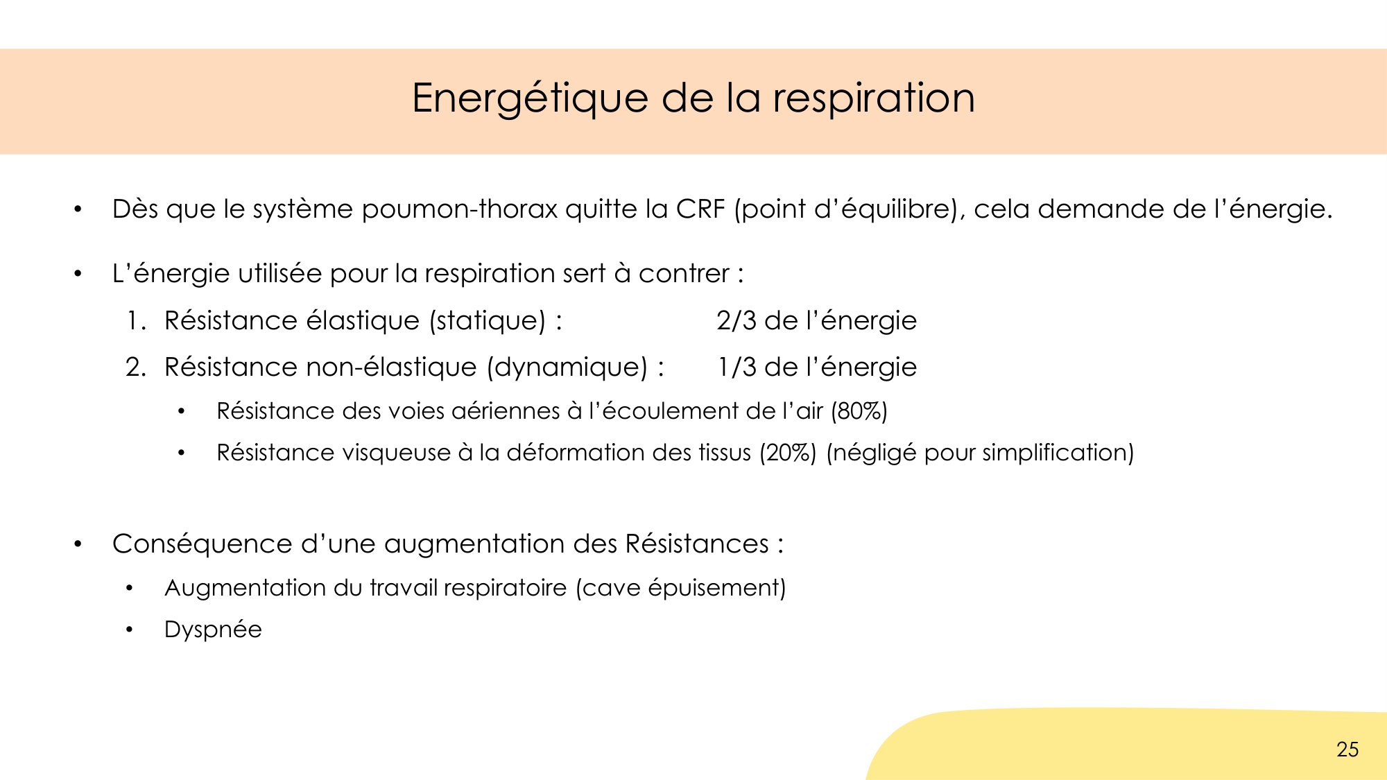 Dynamique respiratoire page 25