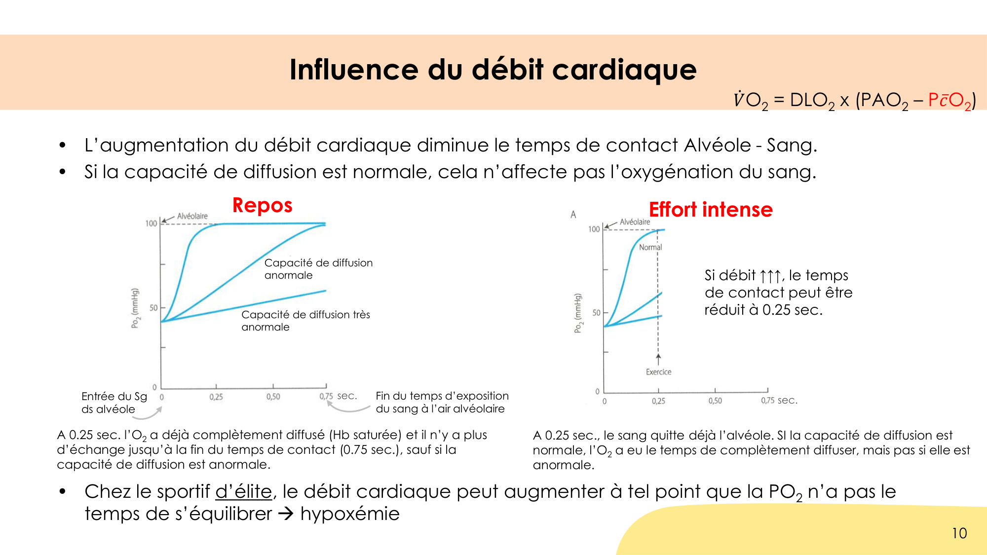 Hématose et rapports V/Q page 10