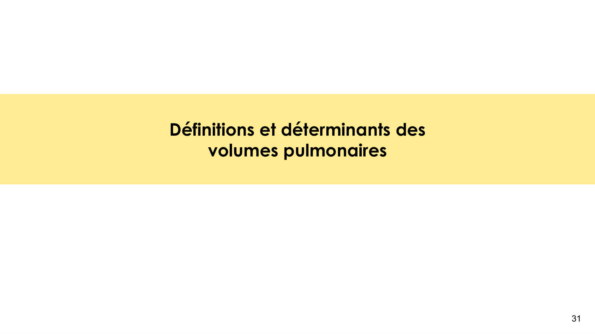 Mécanique thoracique page 31