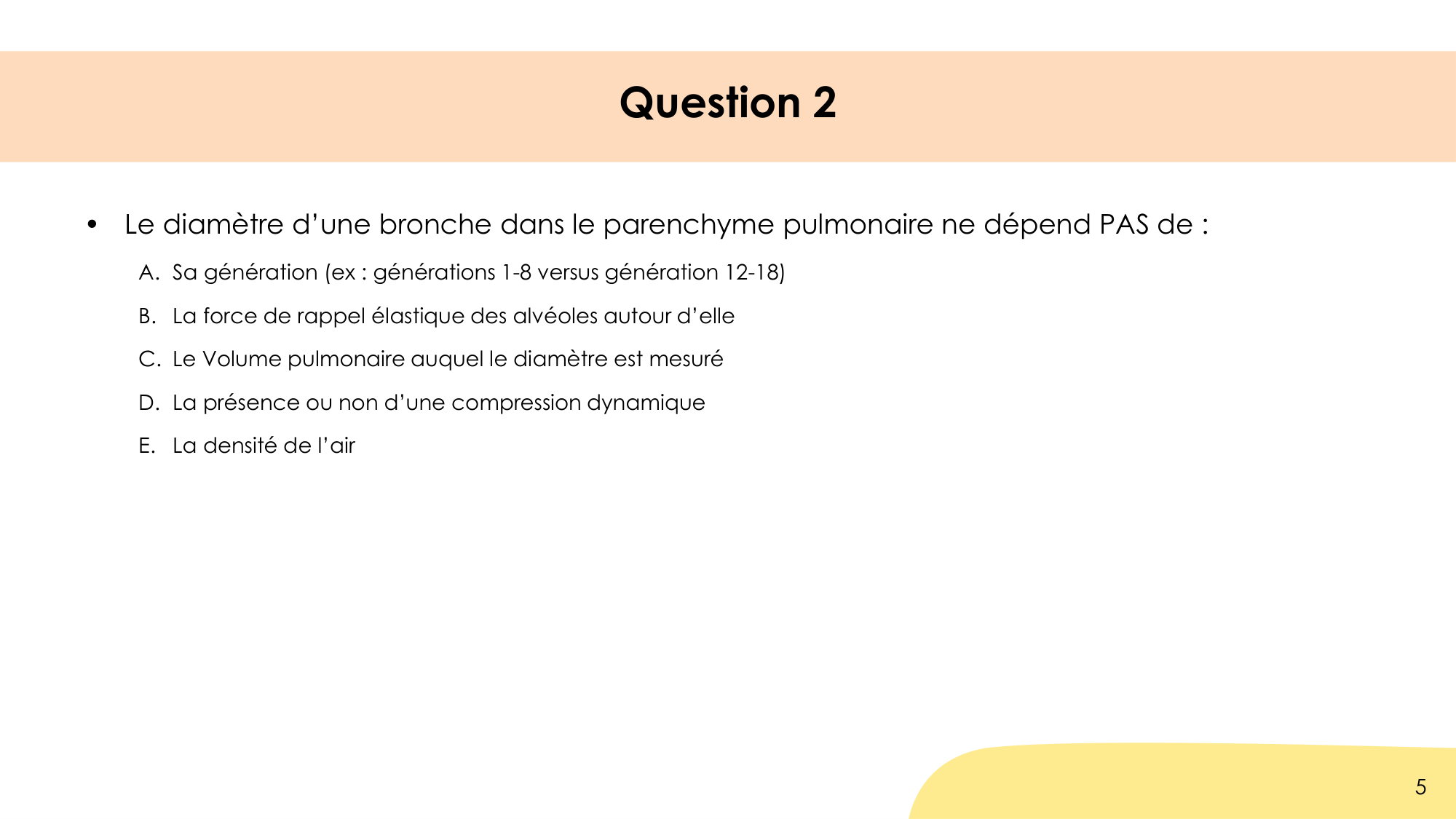 Respiratoire — répétitoire page 5