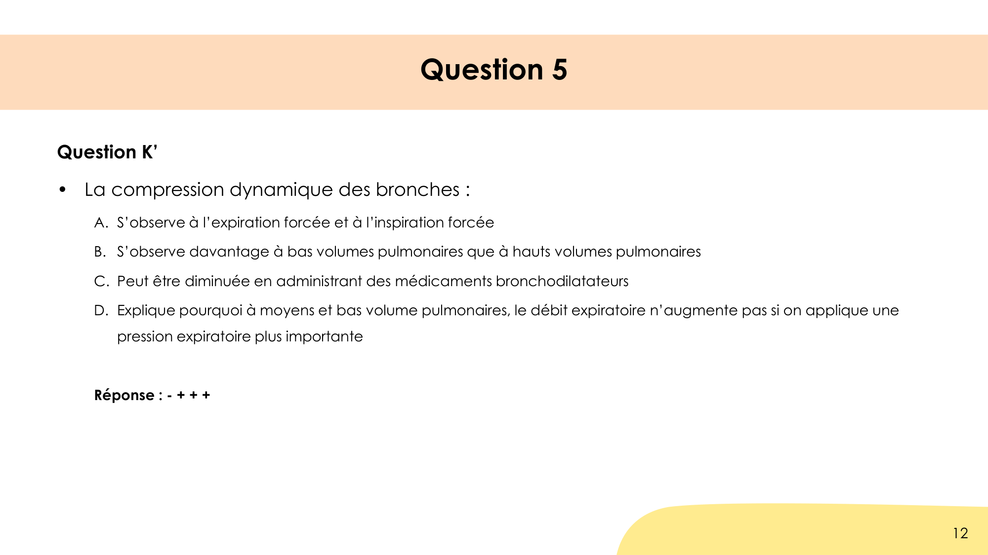 Respiratoire — répétitoire page 12