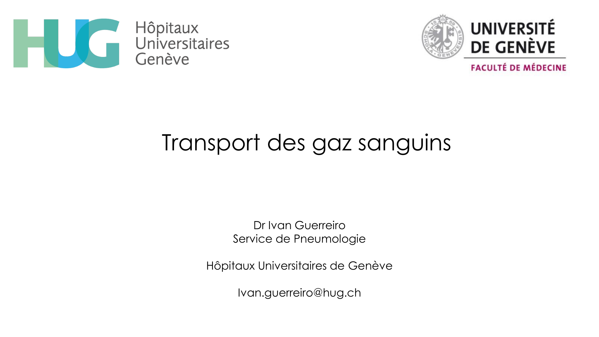 Transport des gaz sanguins page 1