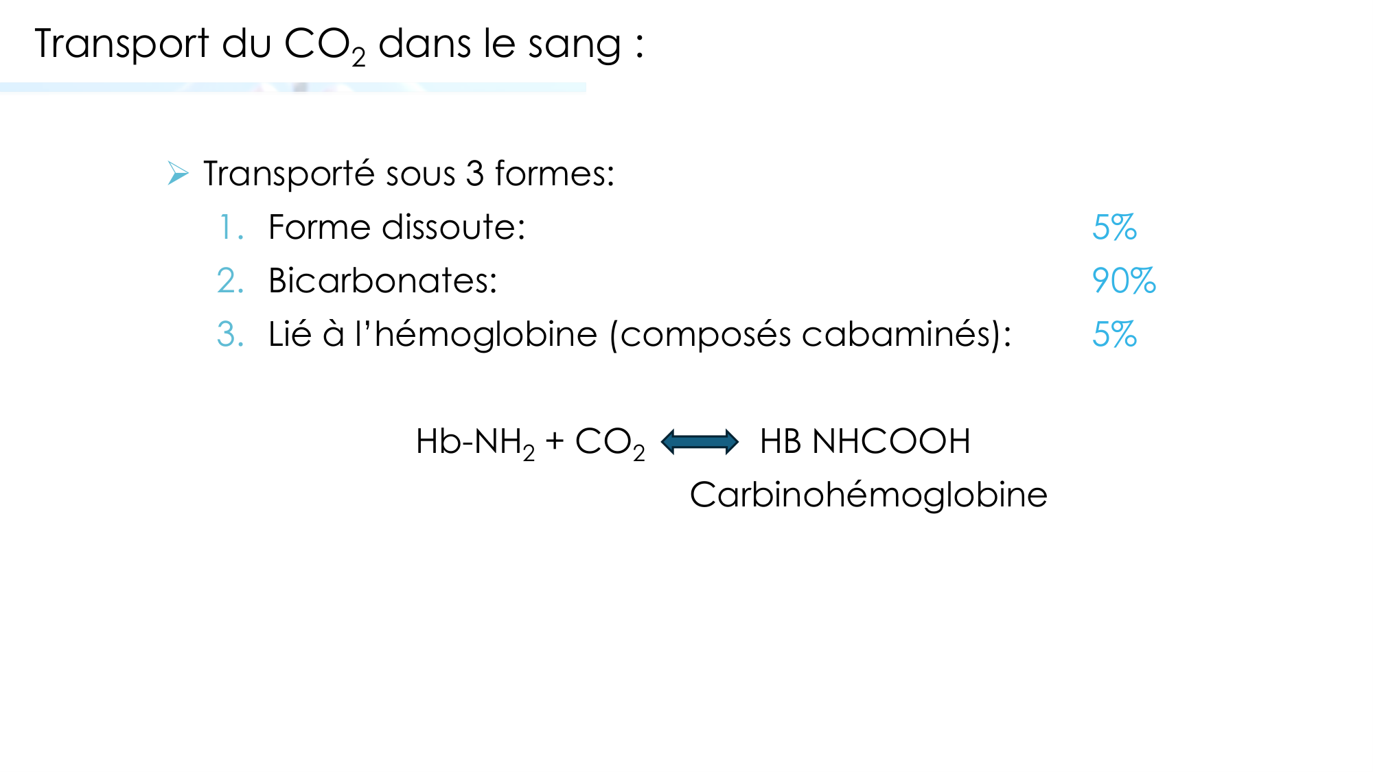 Transport des gaz sanguins page 23