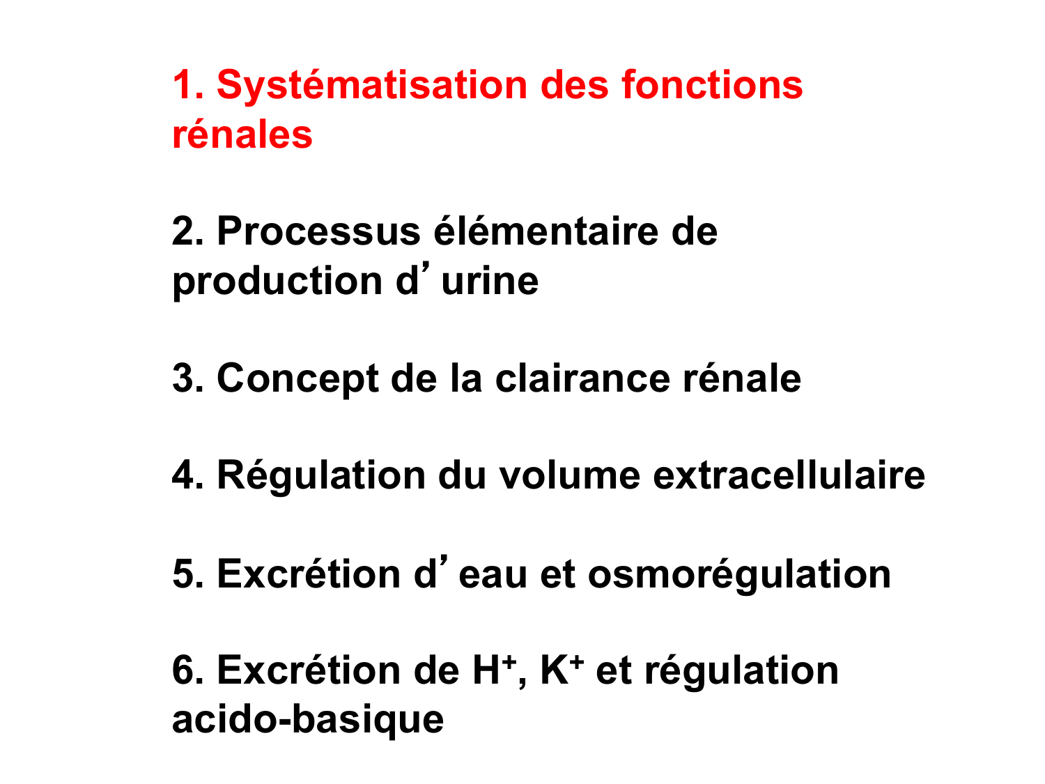 Système urinaire — introduction page 4