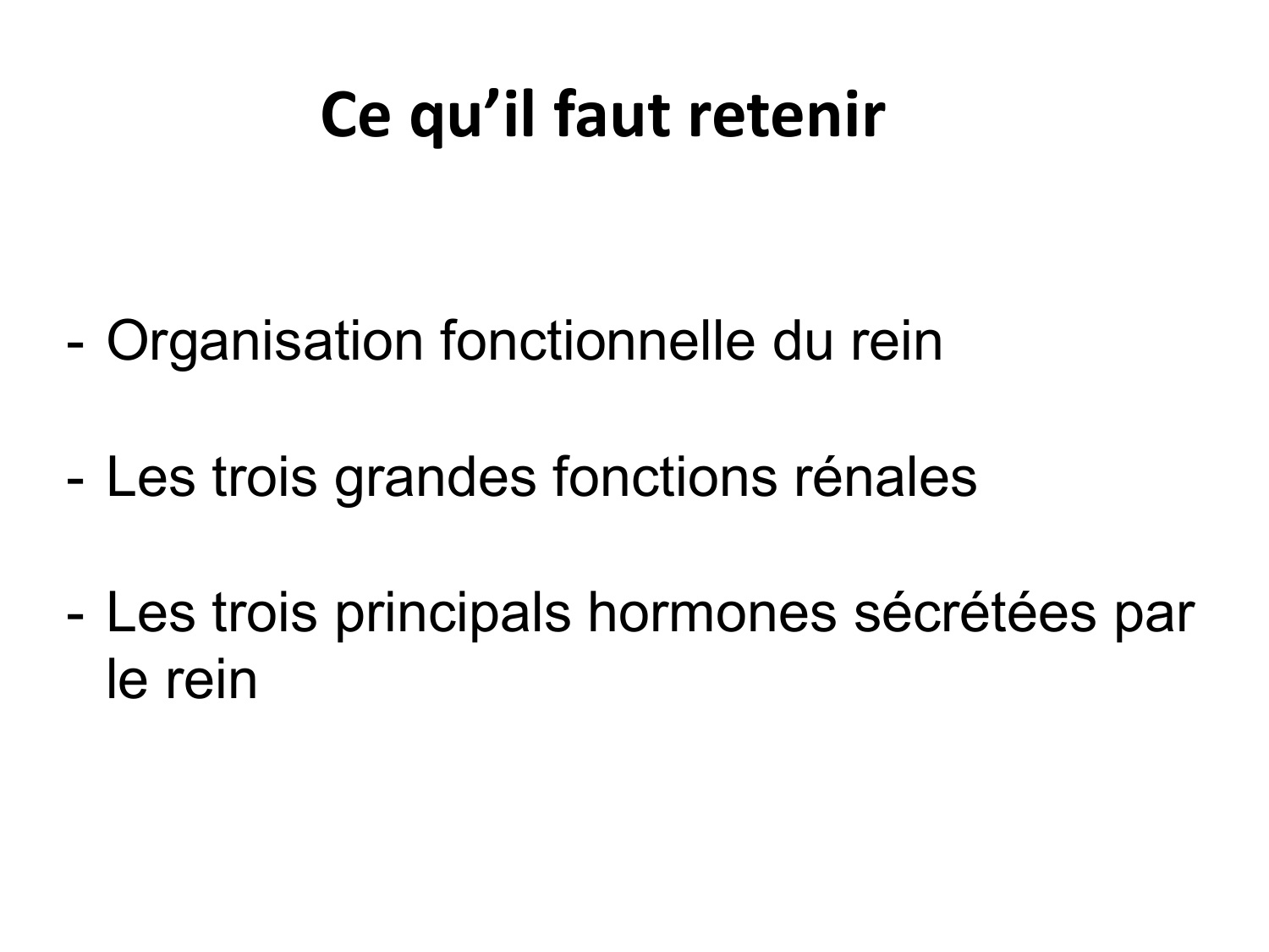 Système urinaire — introduction page 12