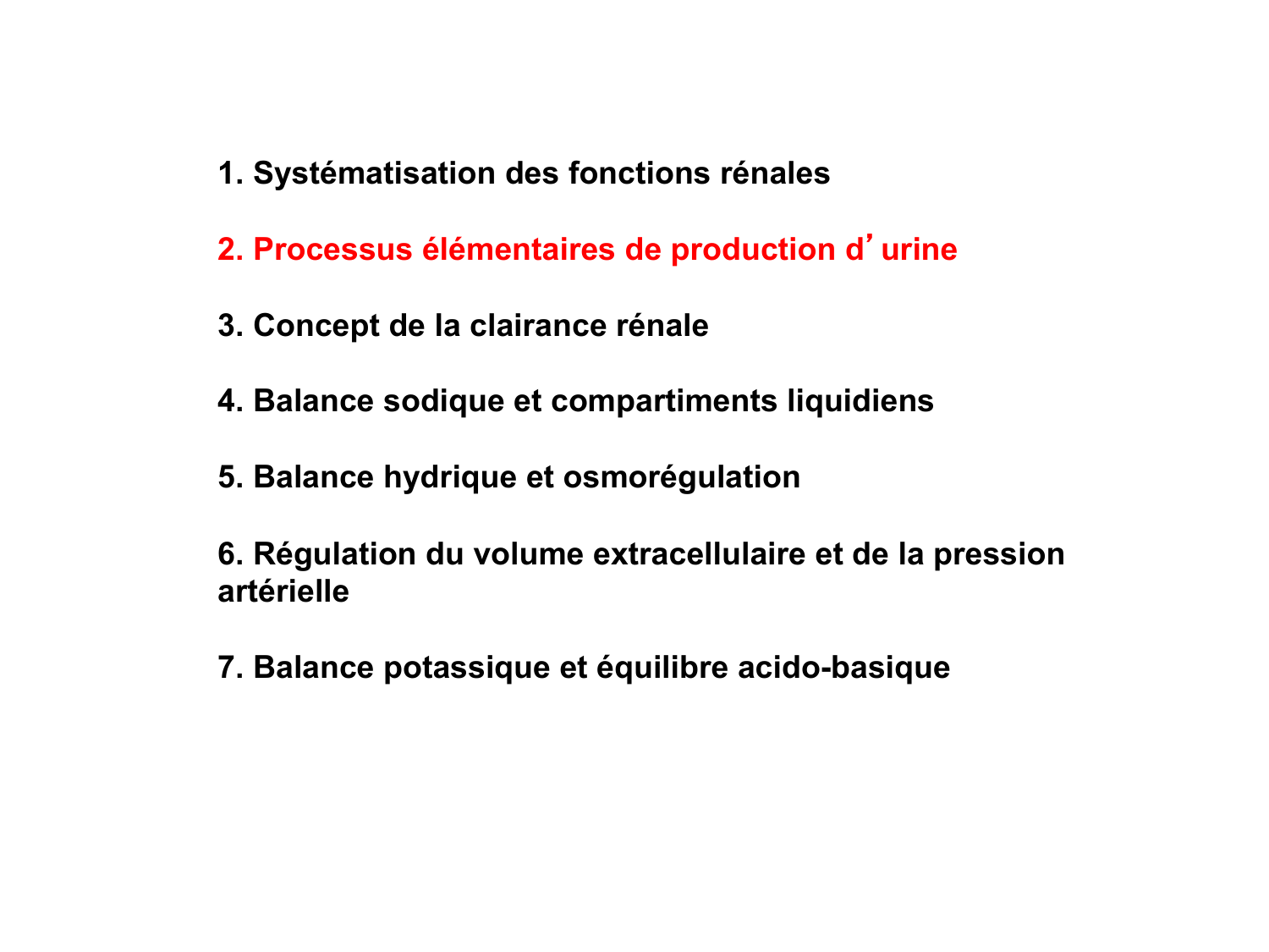 Système urinaire — introduction page 13