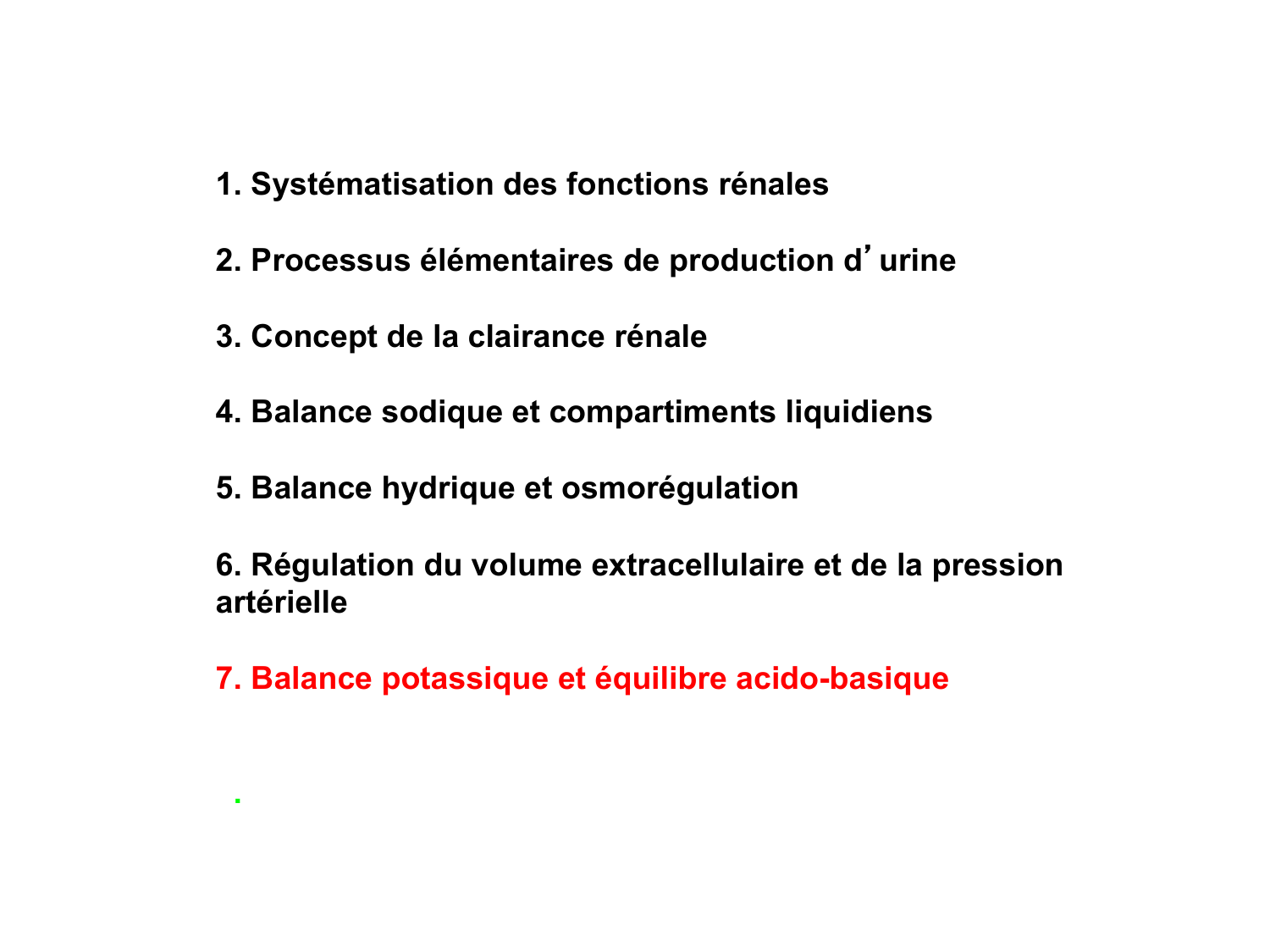 Système urinaire — introduction page 75