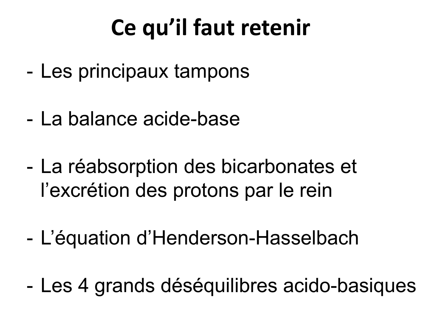 Système urinaire — introduction page 96