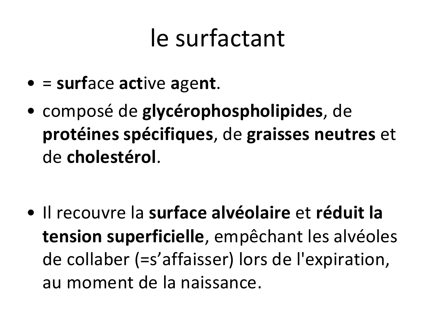 FACE, Arcs branchiaux, Diaphragme Système respiratoire 2026 page 14