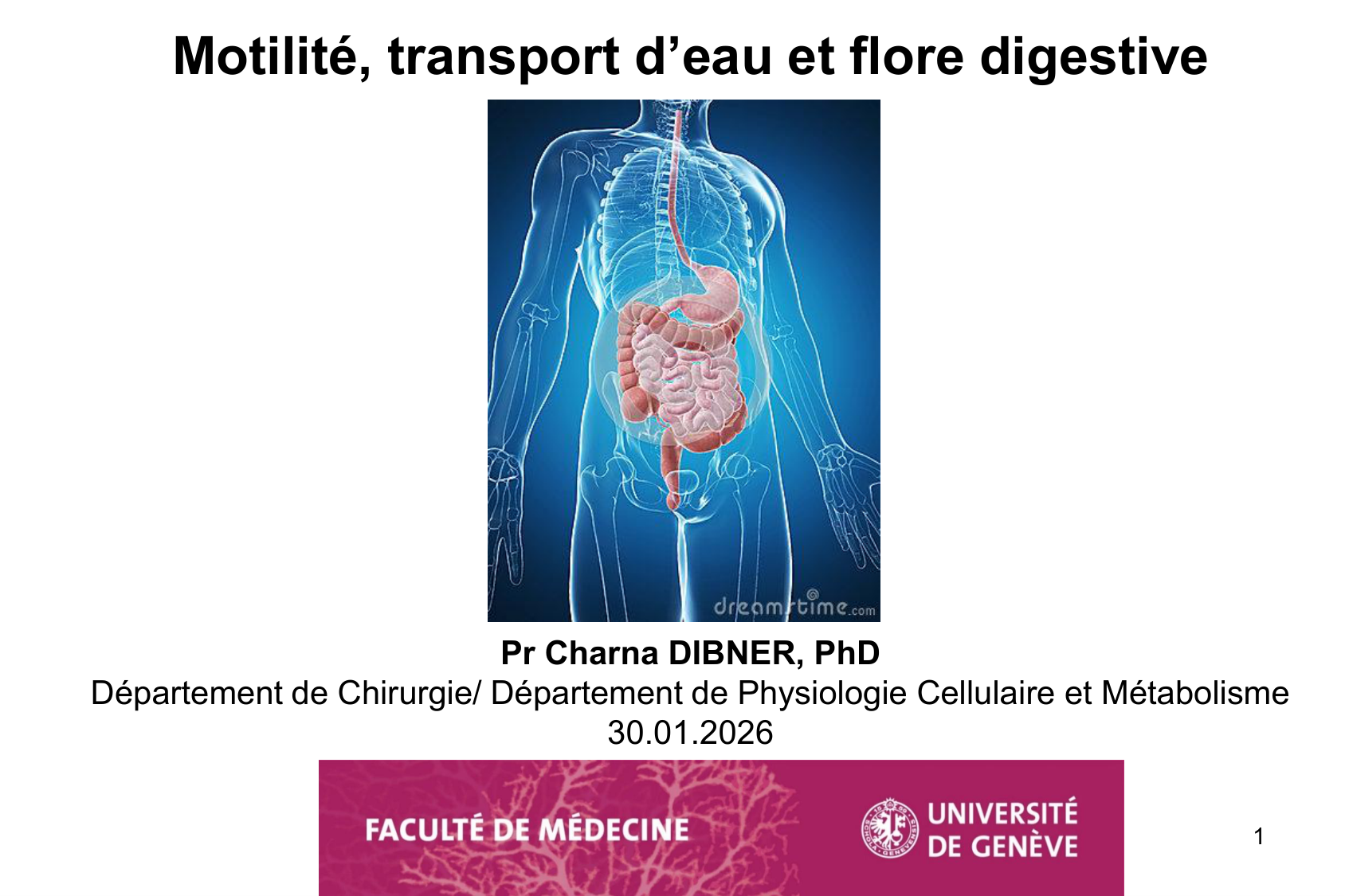 Motilité, transport et flore page 1