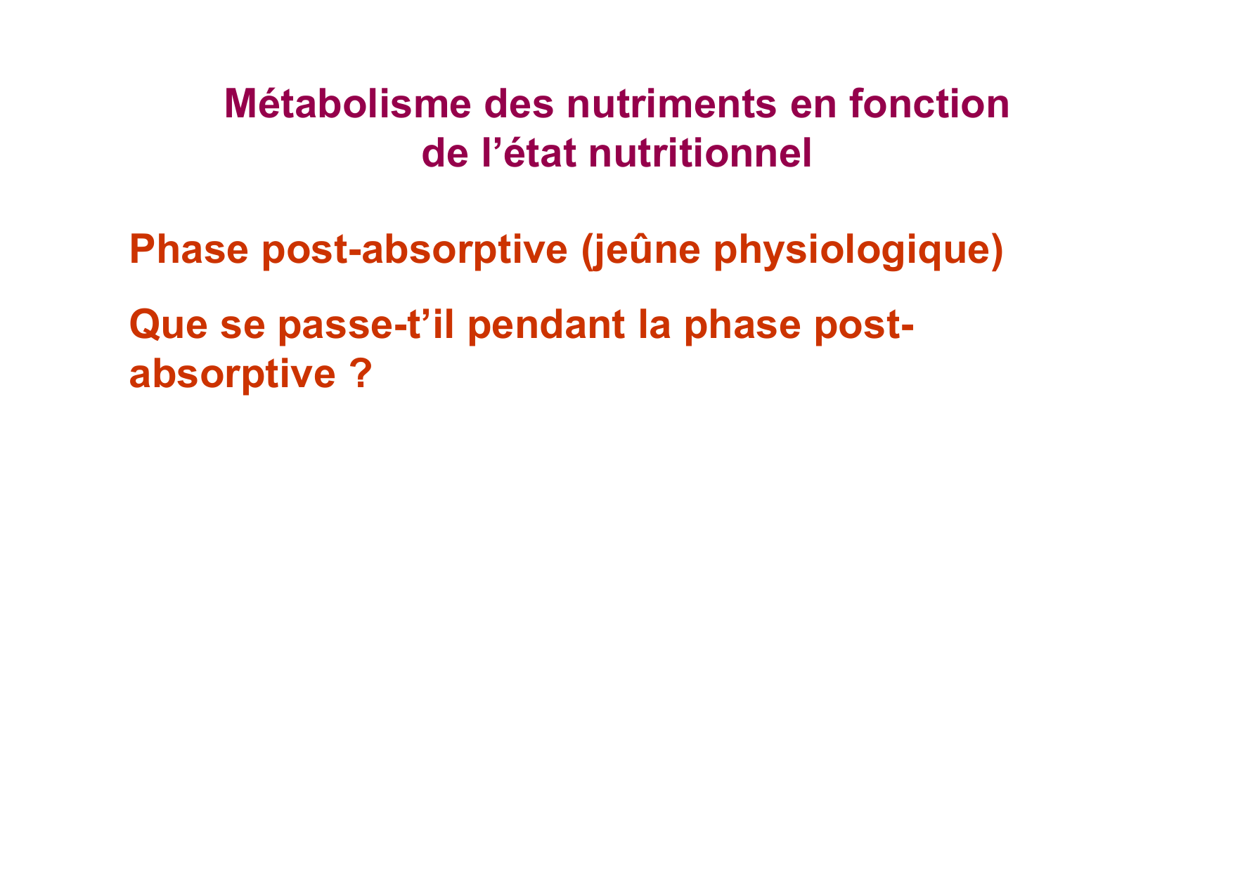 Régulation de la glycémie page 35