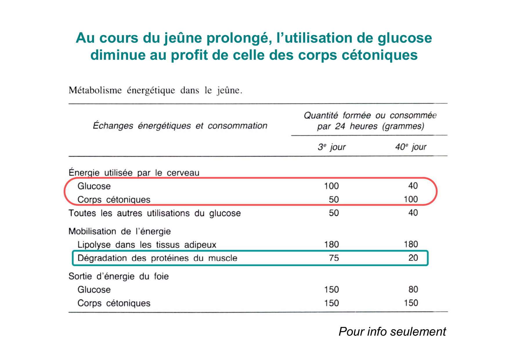 Régulation de la glycémie page 57