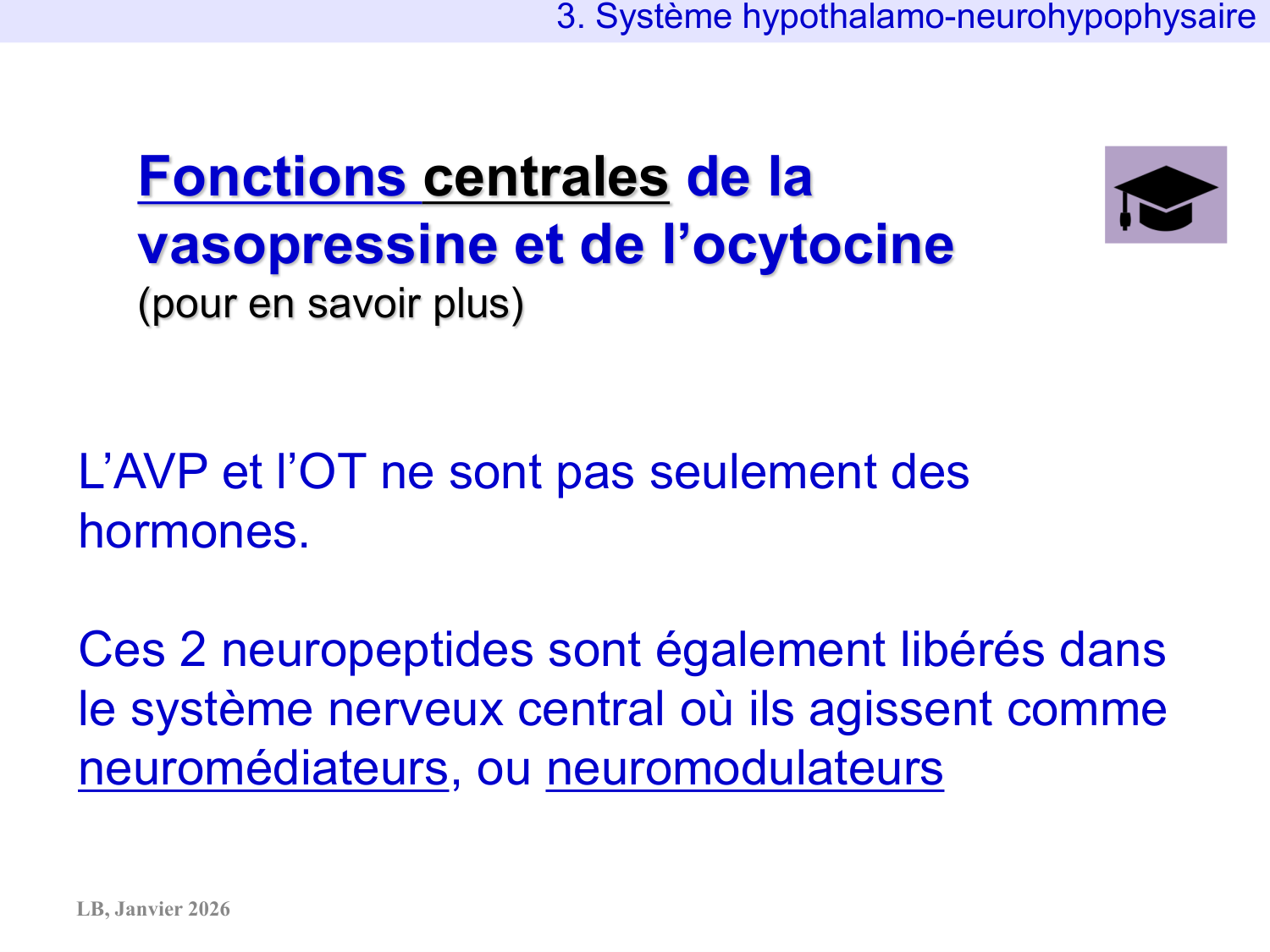 Système hypothalamo-hypophysaire page 54