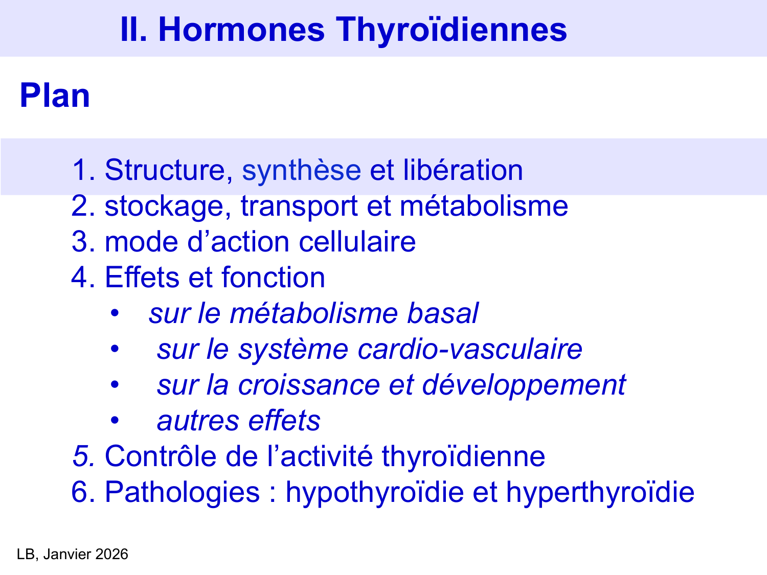 Hormones thyroïdiennes page 2