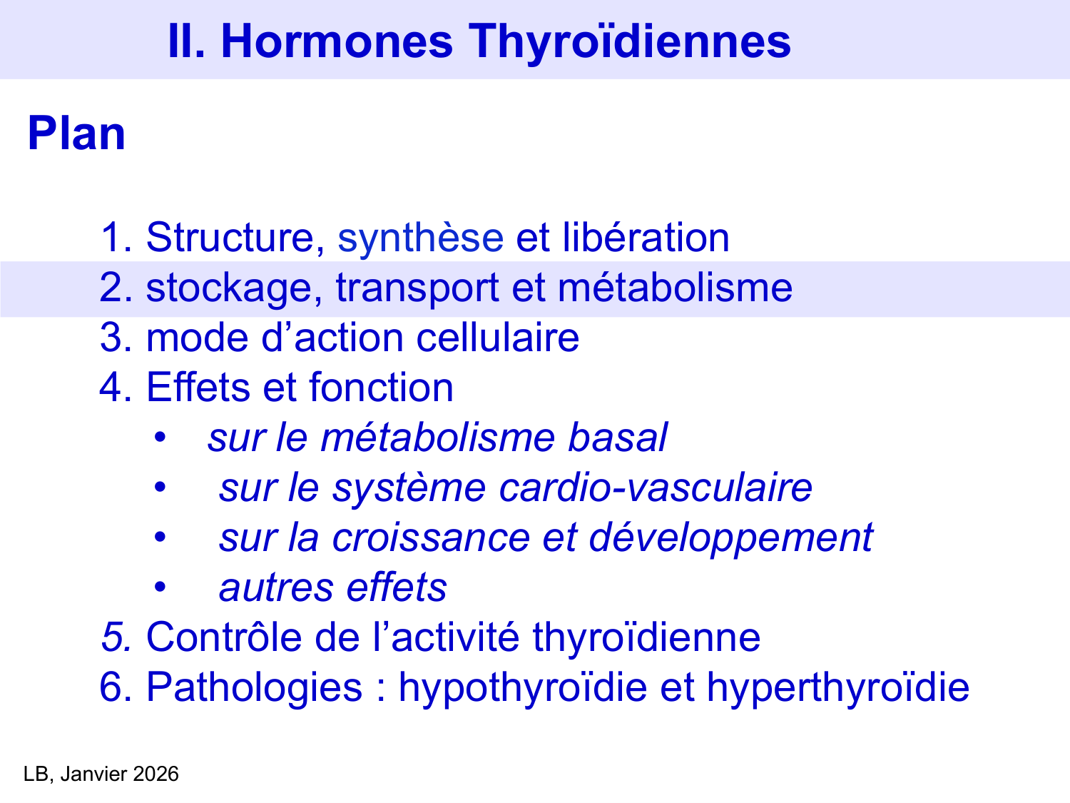 Hormones thyroïdiennes page 20
