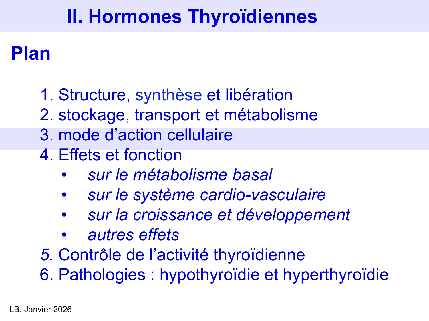 Hormones thyroïdiennes page 25