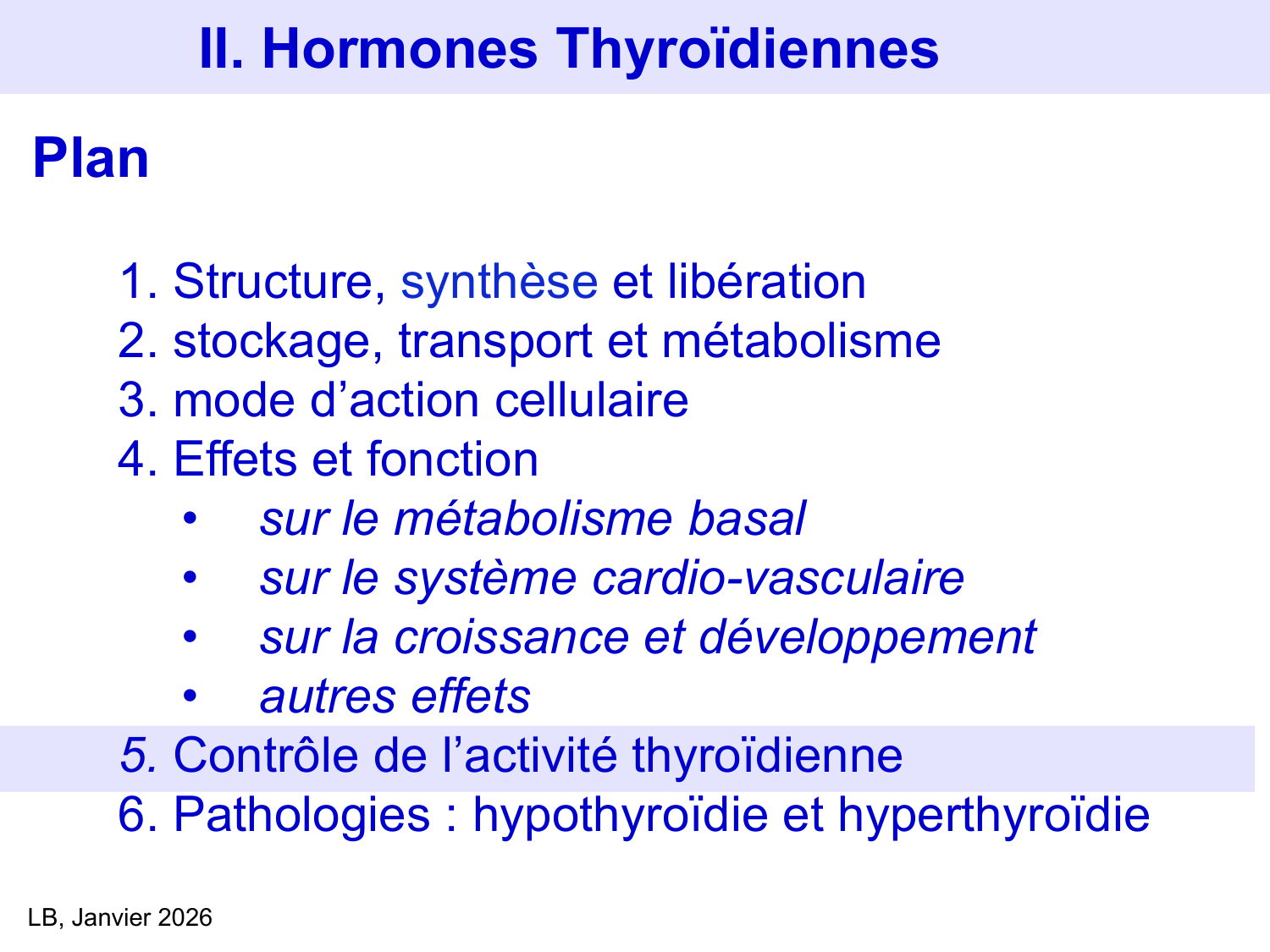 Hormones thyroïdiennes page 35