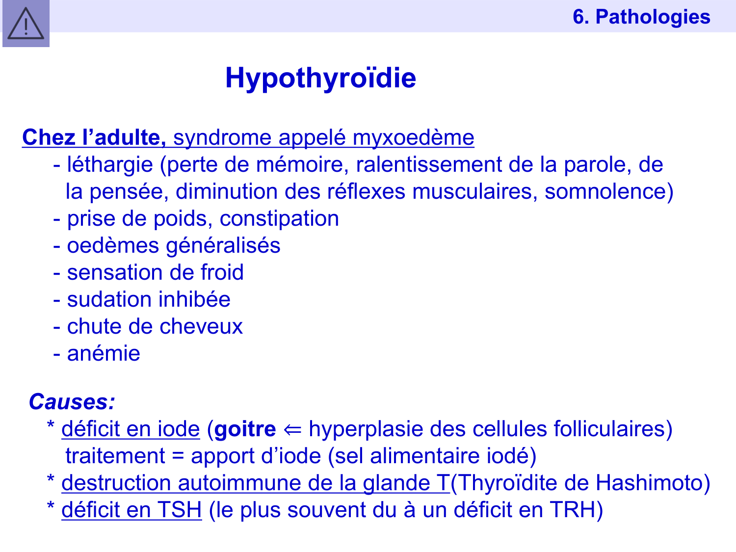 Hormones thyroïdiennes page 48