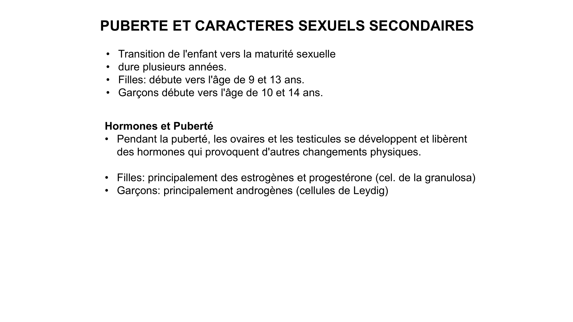 Développement sexuel page 55