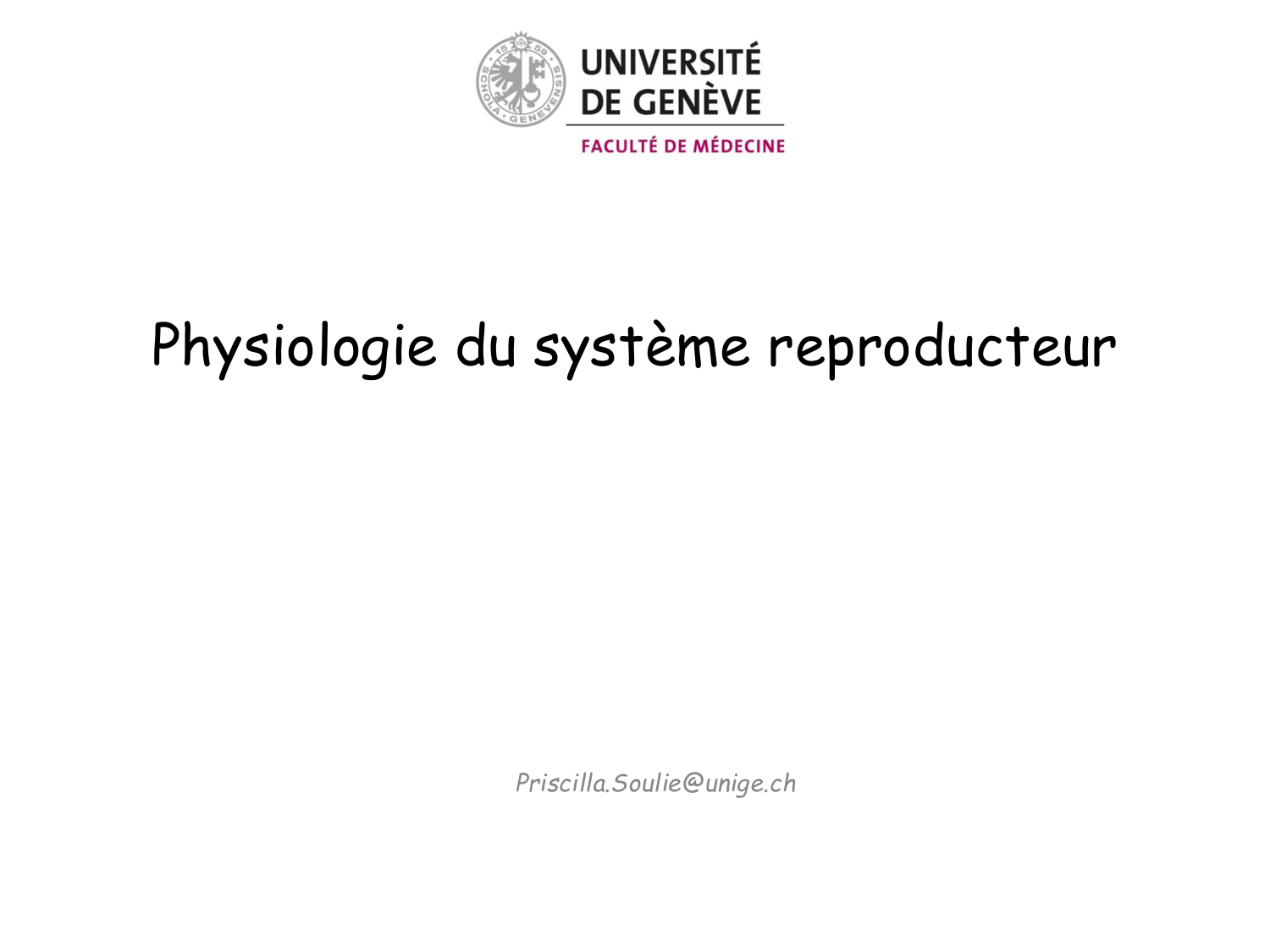 Physiologie reproductive féminine page 1