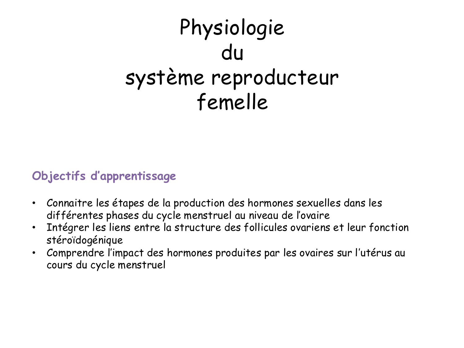 Physiologie reproductive féminine page 2