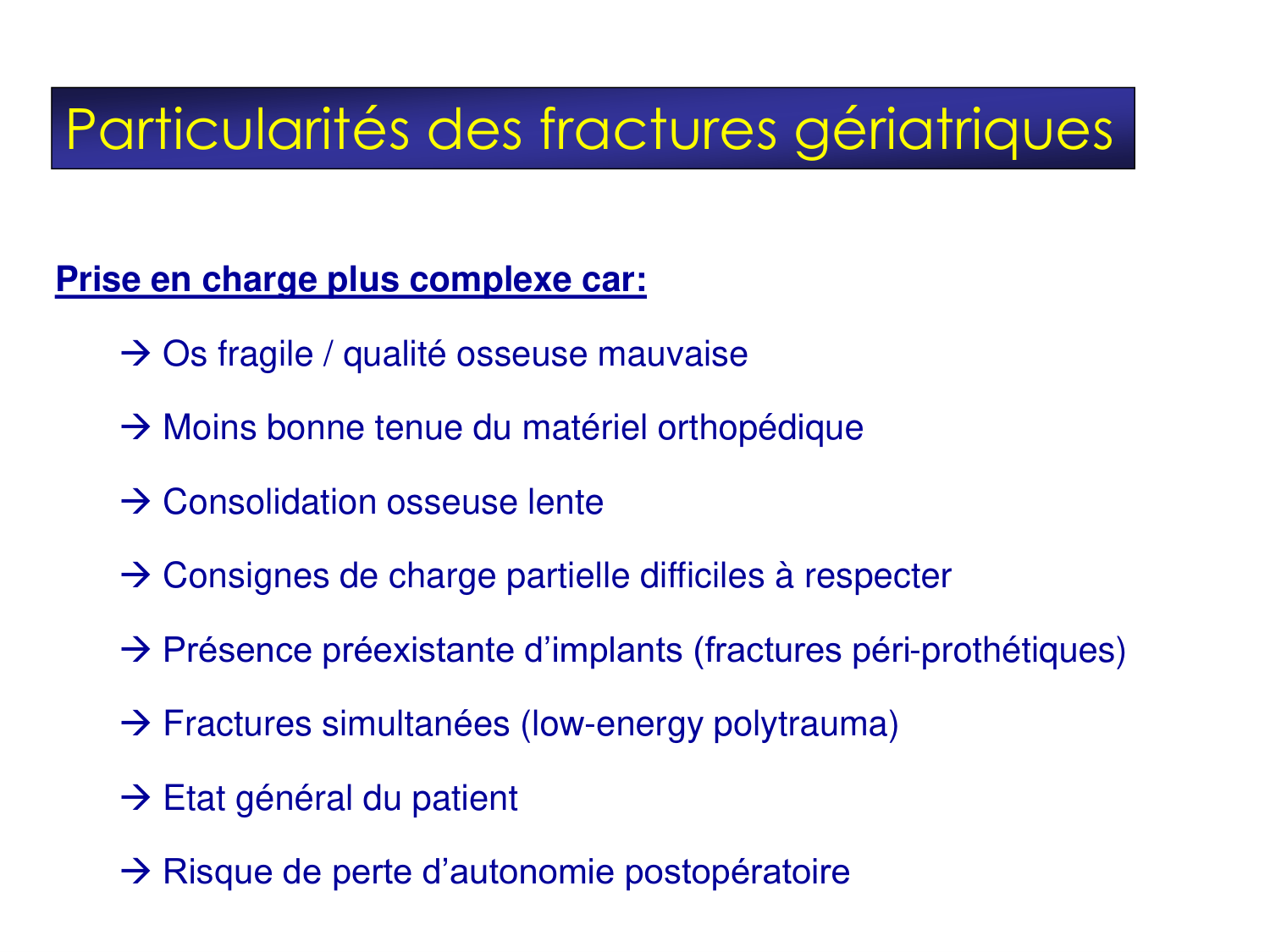 Fractures et réparation page 30