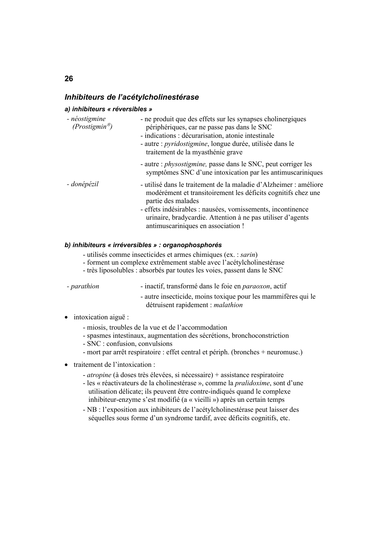 Polycopié Pharmacologie Schaad mars 2024 page 28