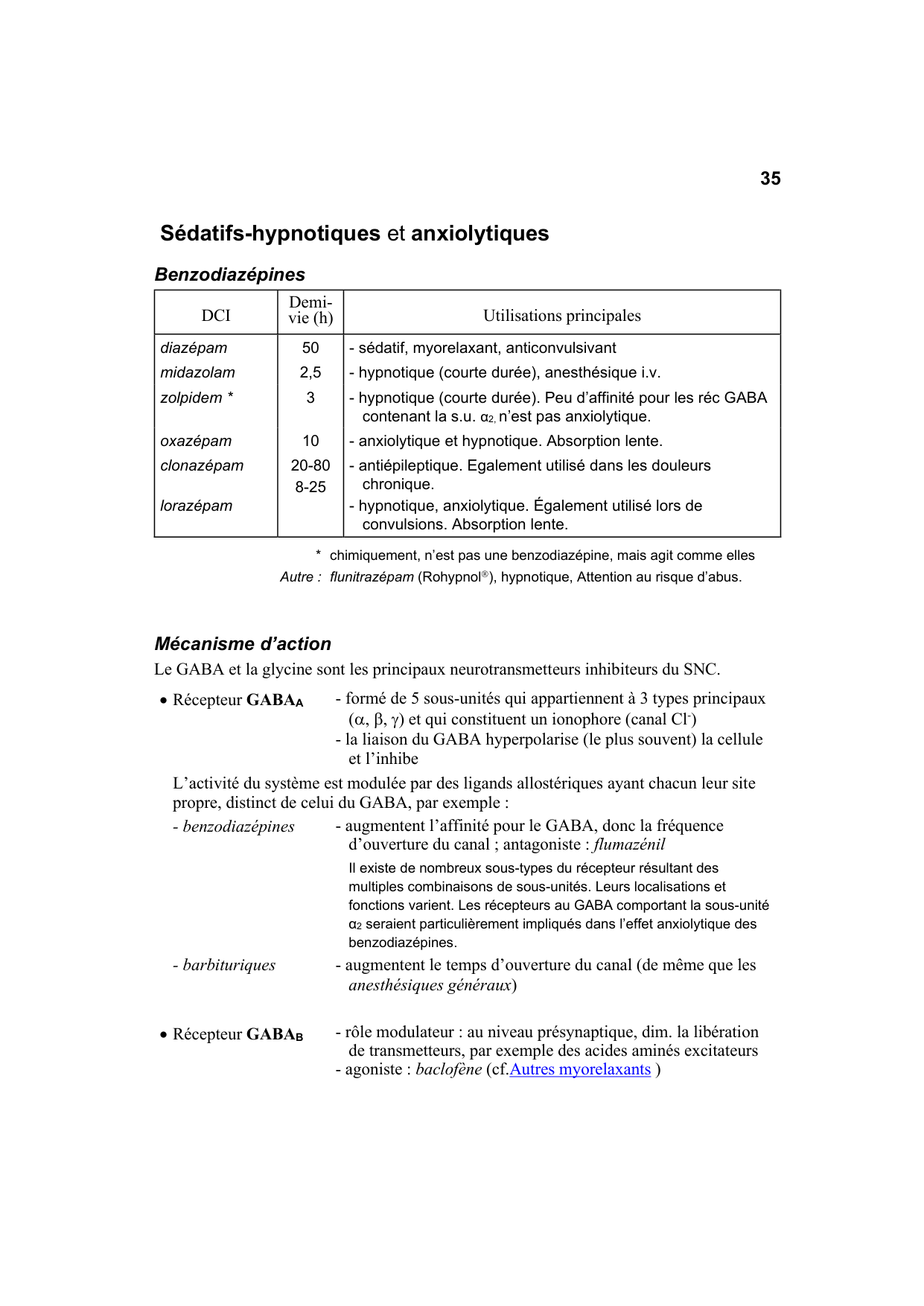 Polycopié Pharmacologie Schaad mars 2024 page 37