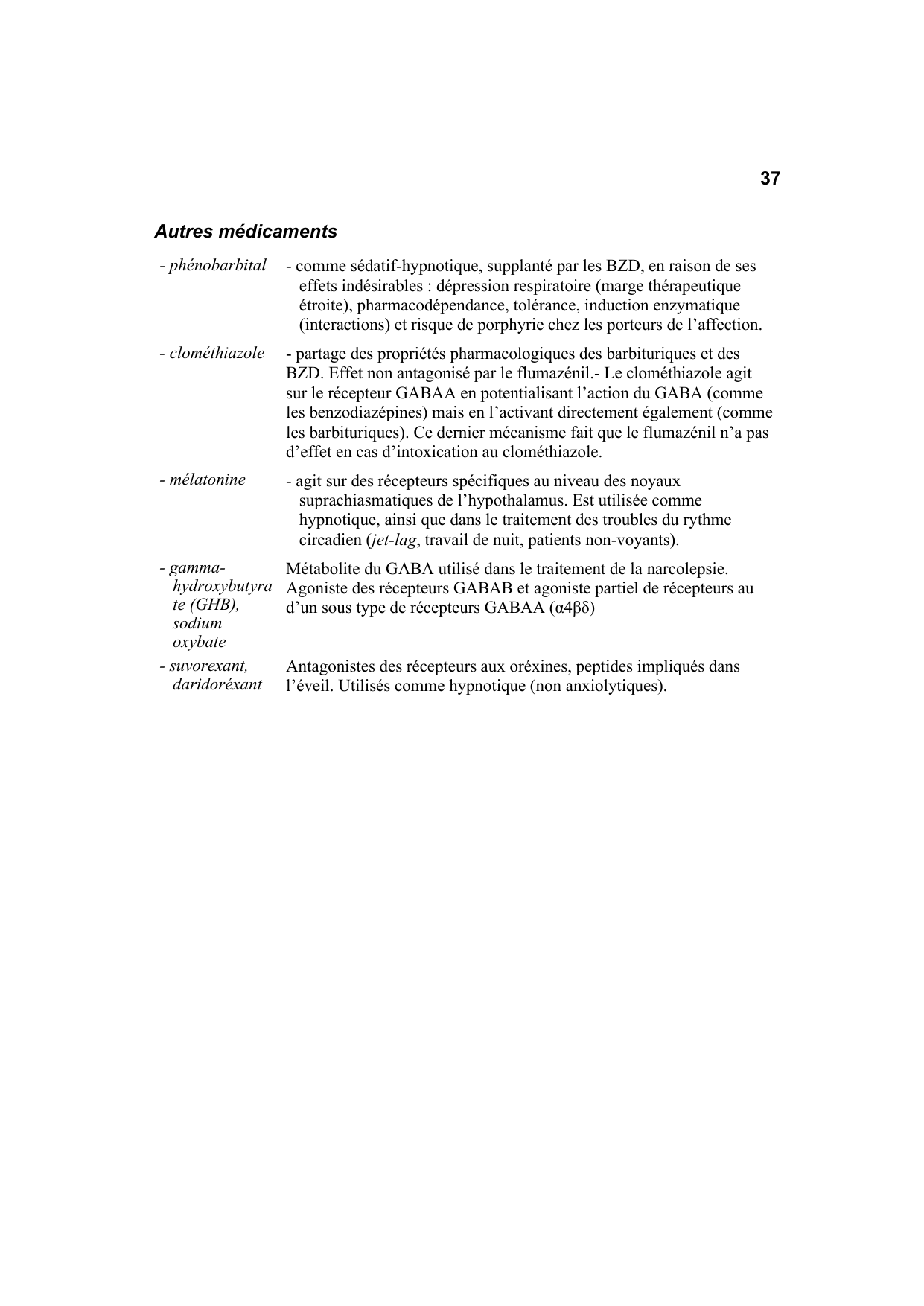 Polycopié Pharmacologie Schaad mars 2024 page 39