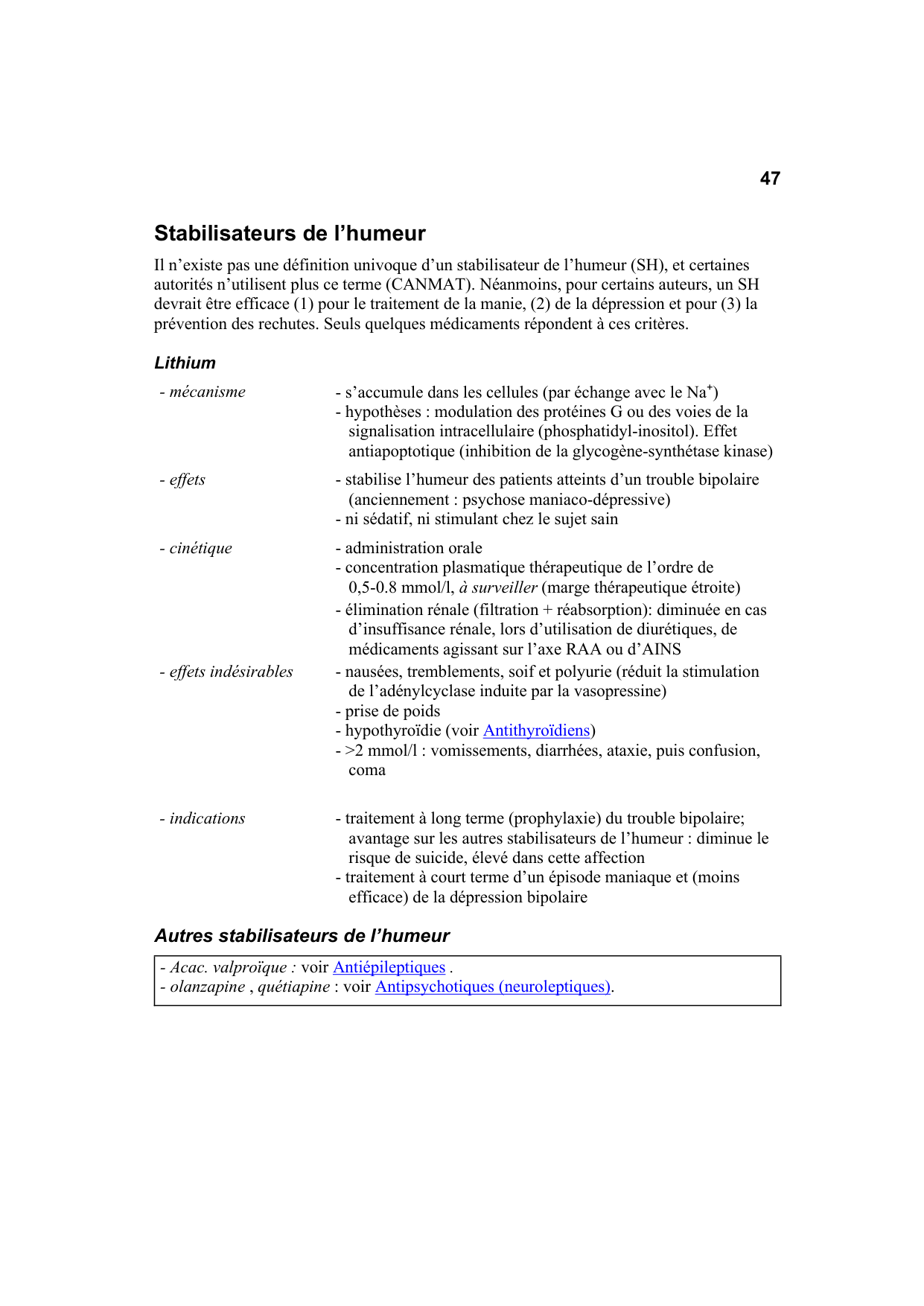 Polycopié Pharmacologie Schaad mars 2024 page 49