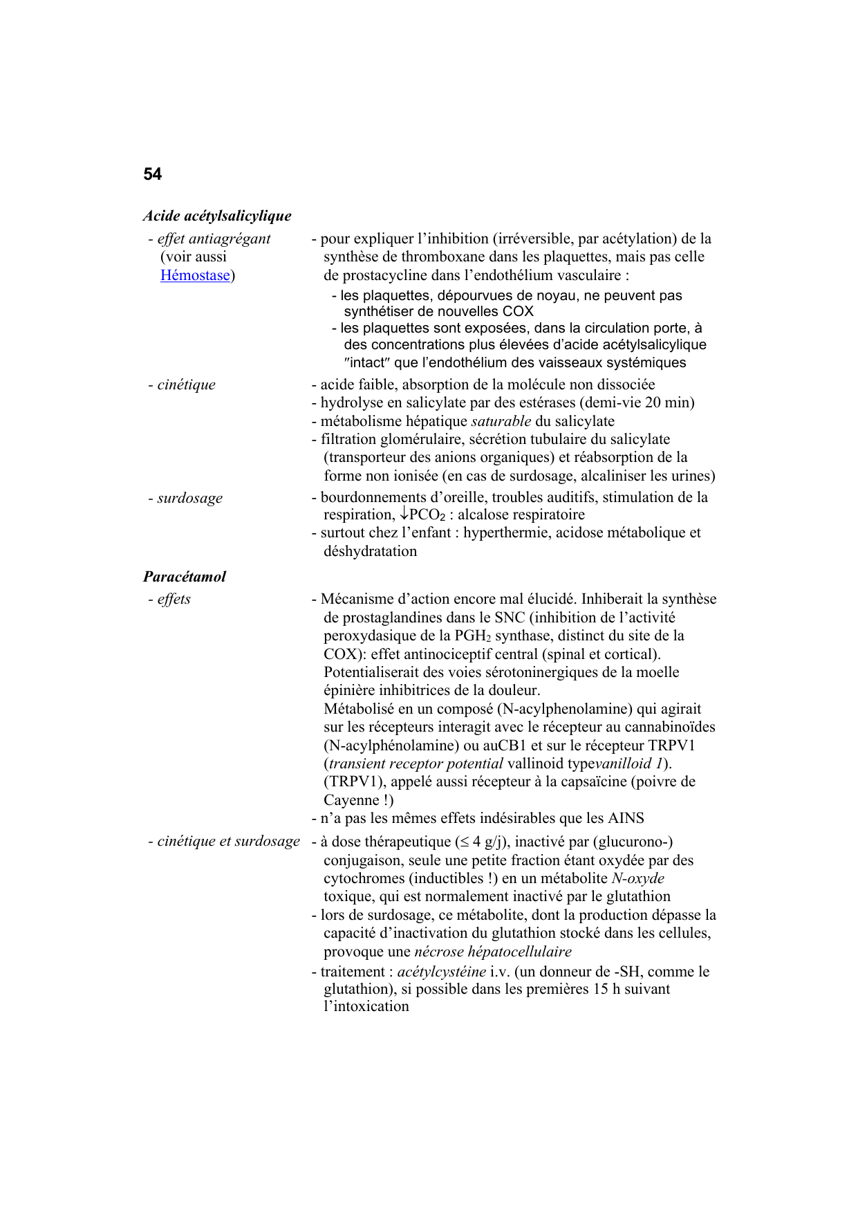 Polycopié Pharmacologie Schaad mars 2024 page 56