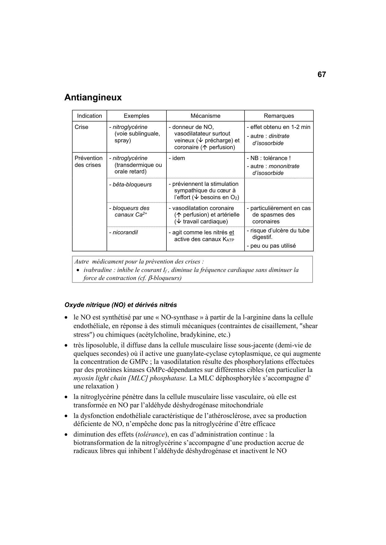 Polycopié Pharmacologie Schaad mars 2024 page 69
