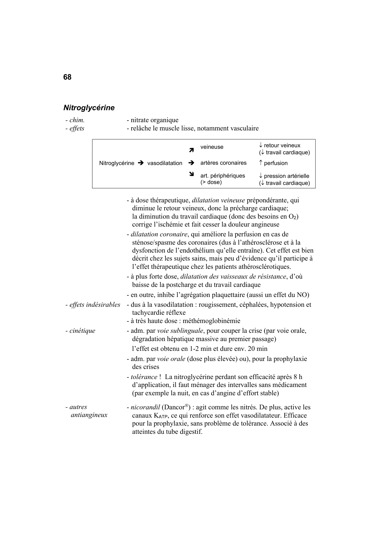 Polycopié Pharmacologie Schaad mars 2024 page 70