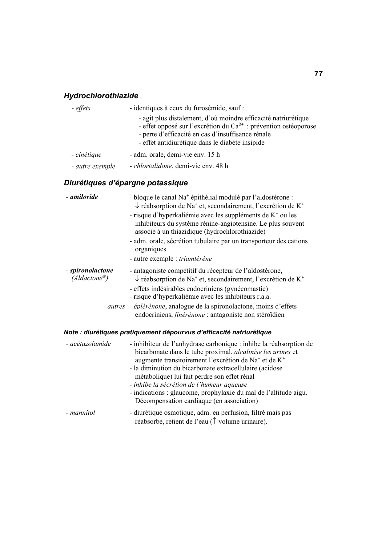 Polycopié Pharmacologie Schaad mars 2024 page 79