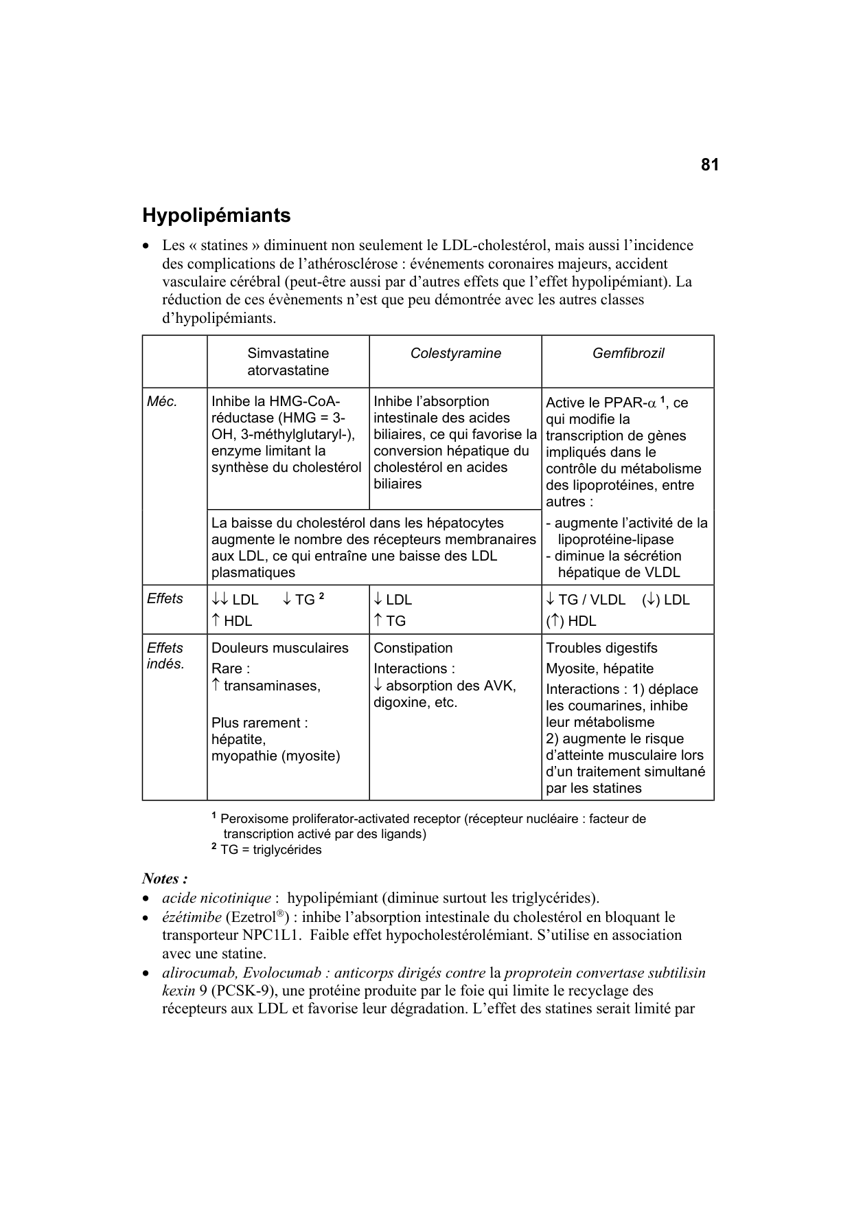 Polycopié Pharmacologie Schaad mars 2024 page 83