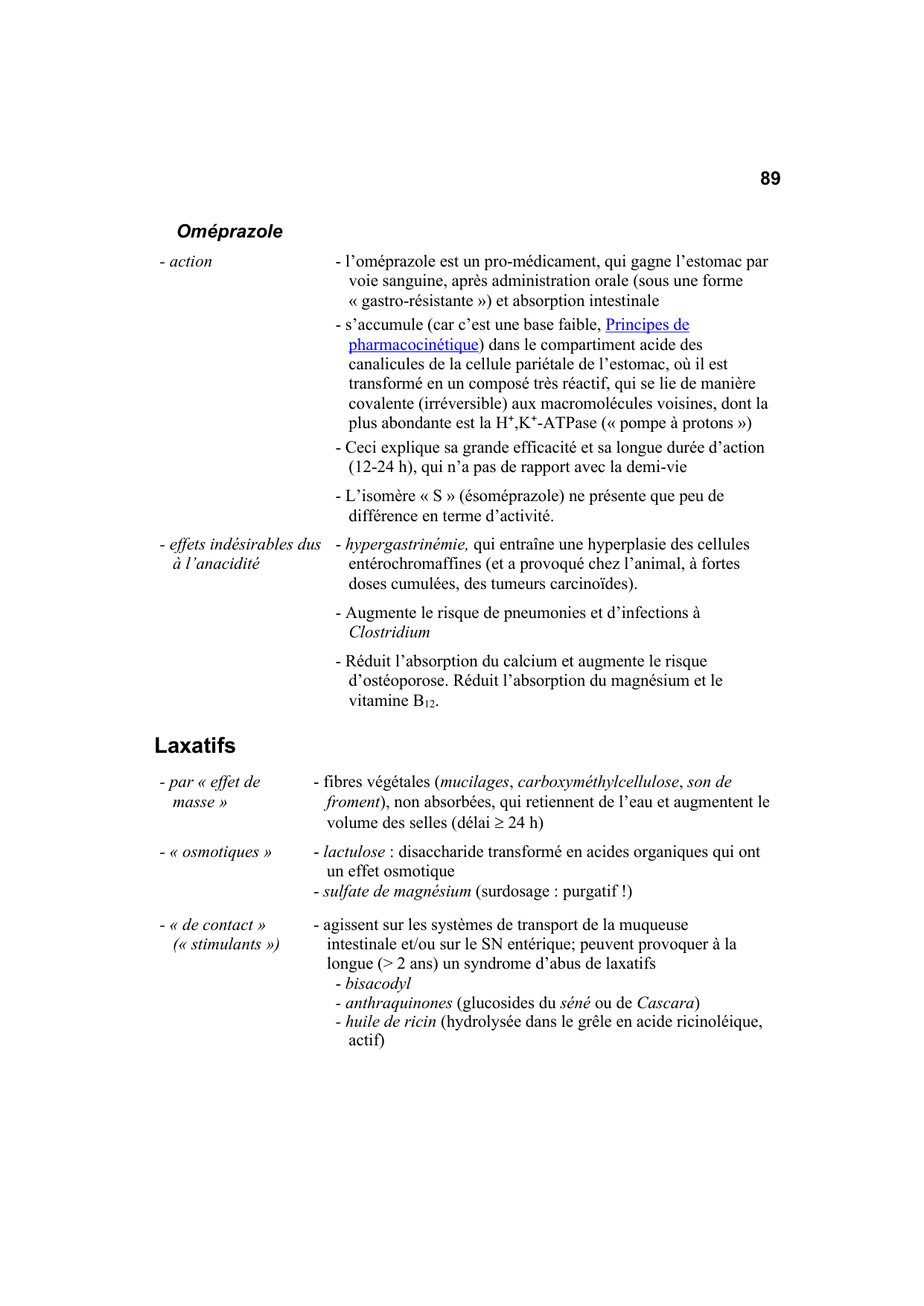 Polycopié Pharmacologie Schaad mars 2024 page 91