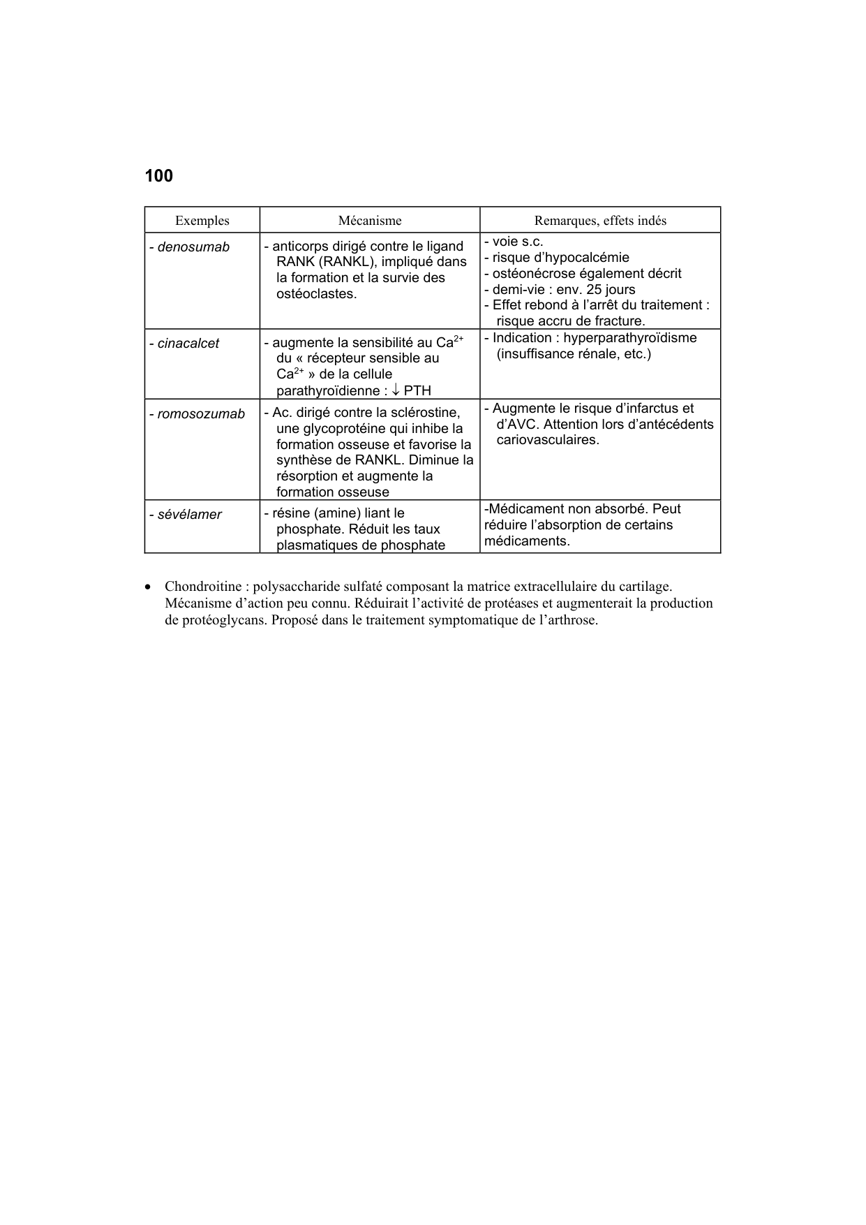 Polycopié Pharmacologie Schaad mars 2024 page 102