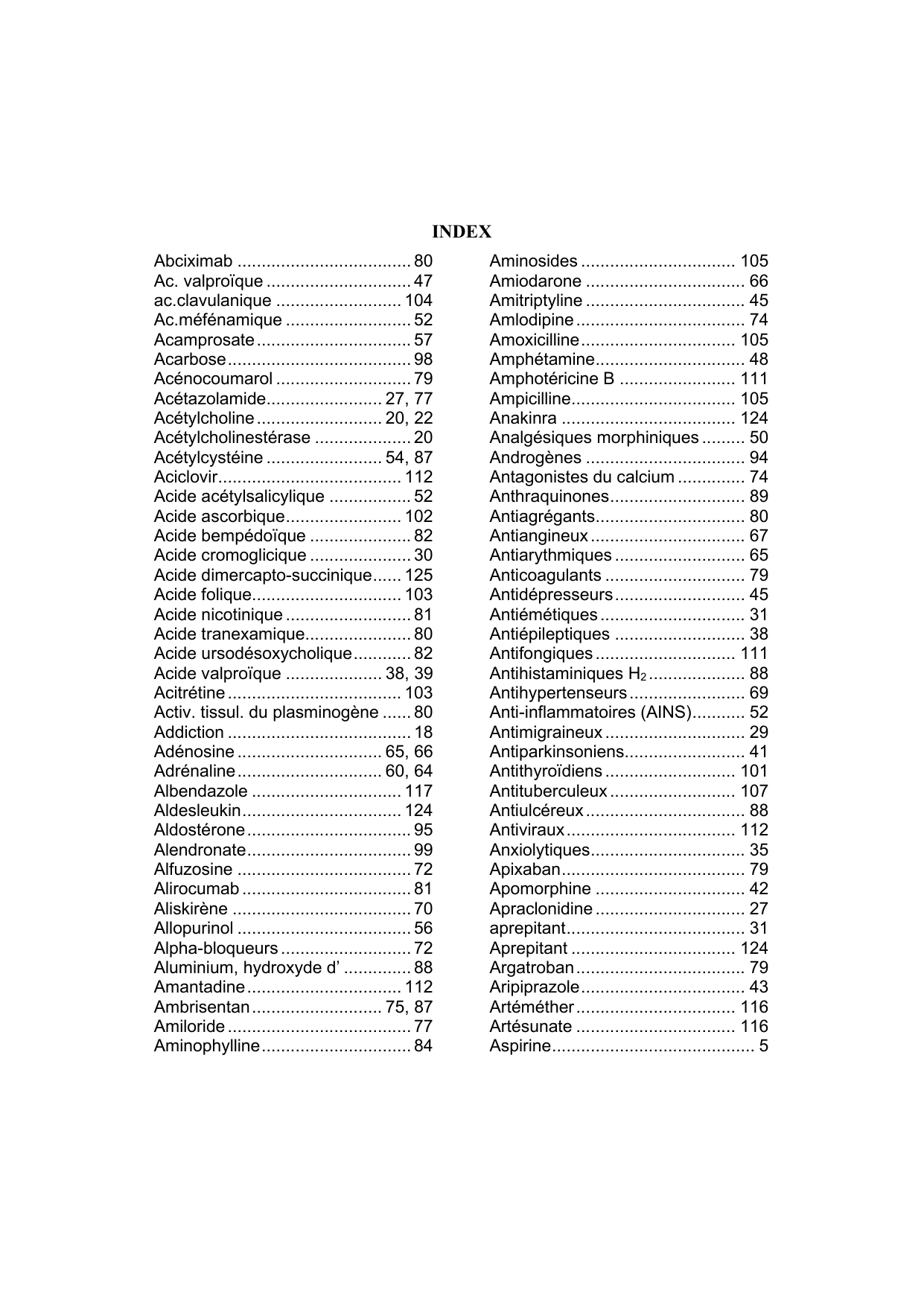 Polycopié Pharmacologie Schaad mars 2024 page 128