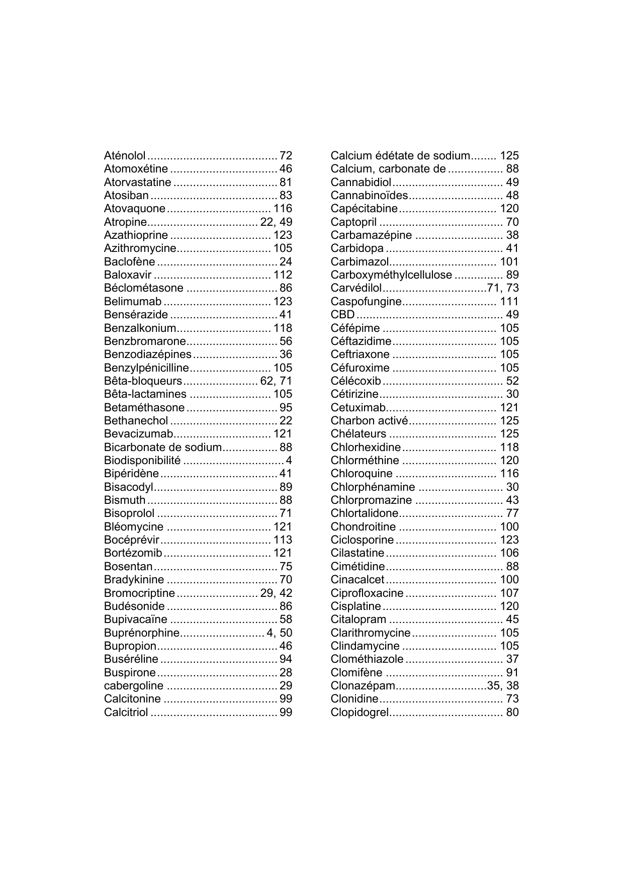 Polycopié Pharmacologie Schaad mars 2024 page 129